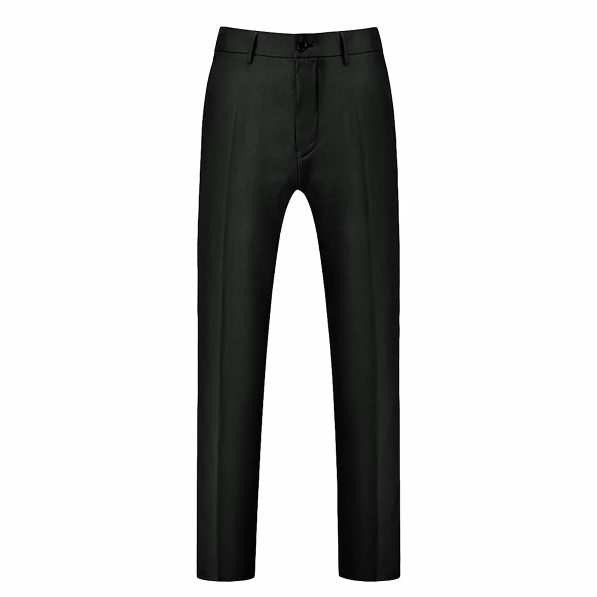 Allthemen Traje de Hombre de 2 Piezas Monocolor con un botón y Abertura en la Parte Trasera (Blazer + Pantalones)