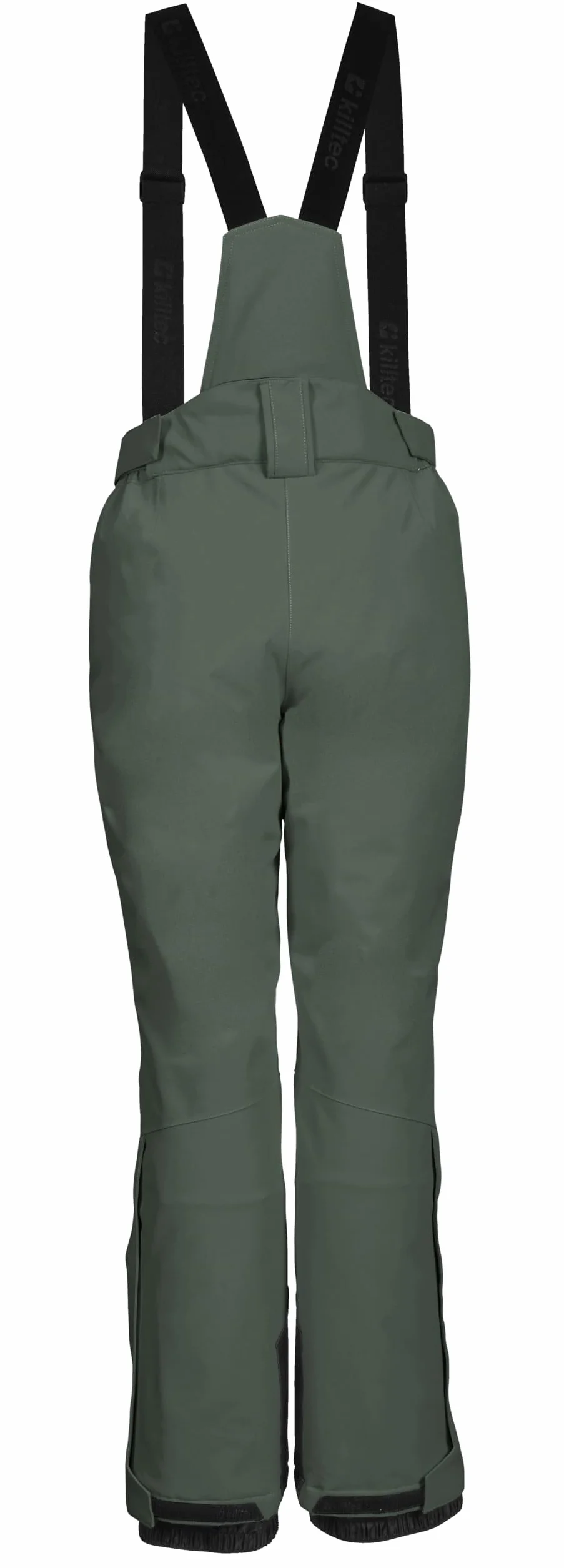 Killtec Ksw 249 Wmn Ski Pnts Pantalones de esquí con Tirantes extraíbles, protección en los Bordes y paranieves, Color Gris, 42 para Mujer