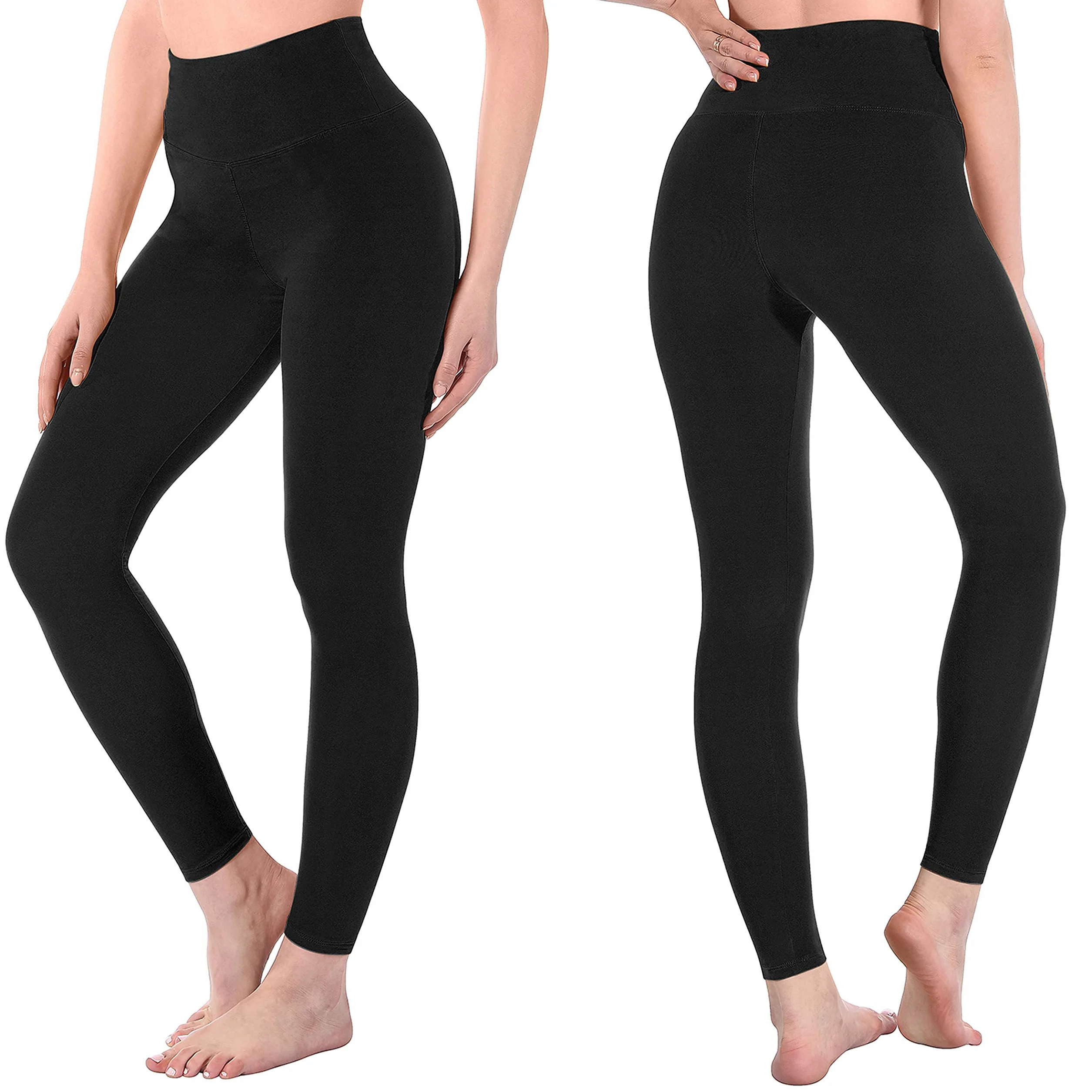 SINOPHANT Leggings Mujer Cintura Alta Control Abdomen Opacos Elásticos Suaves