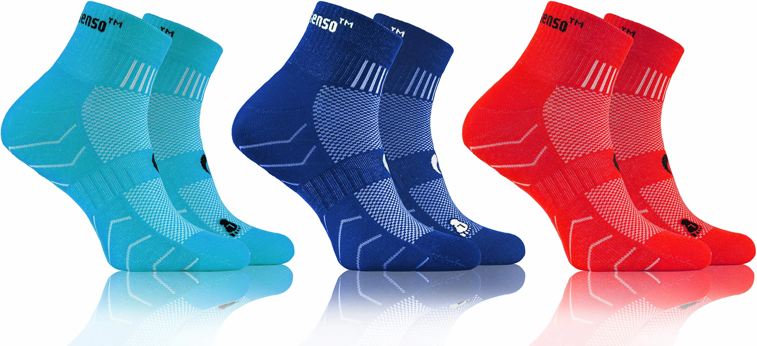 Sesto Senso Calcetines Deporte Algodón 3-6 Pares