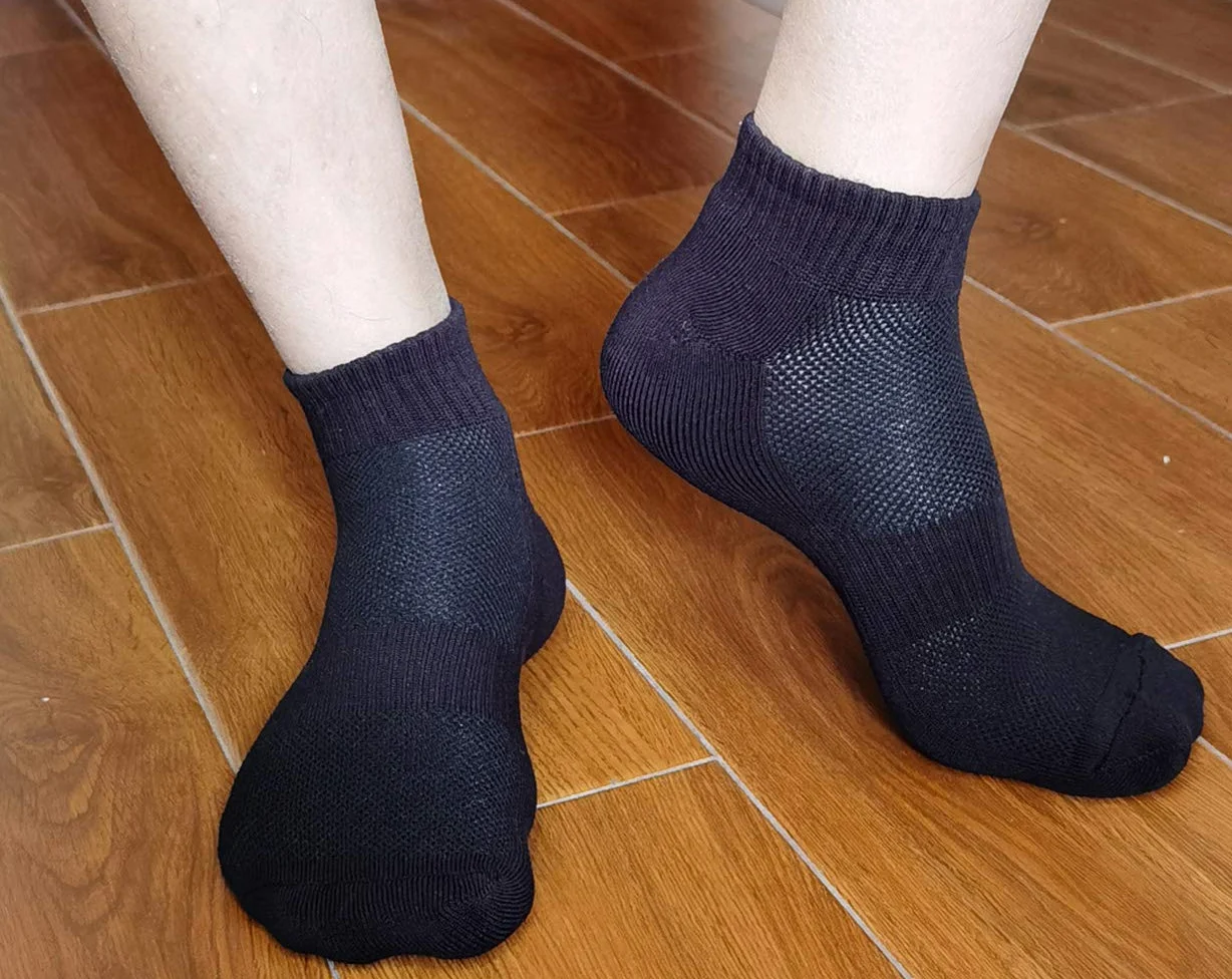 FORMEU Calcetines de compresión para mujer, antiampollas, transpirables, atléticos