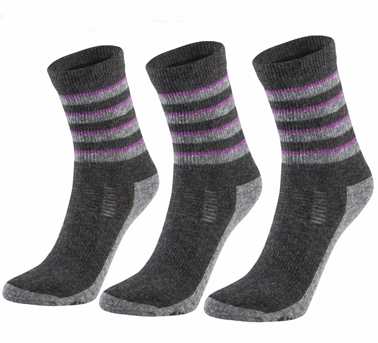 Calcetines unisex for niños, calcetines de senderismo, gruesos, cálidos, térmicos, for exteriores, talla europea 31-34 Para Trekking, Ciclismo, Snowboard