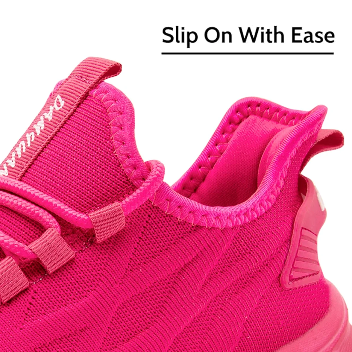 EGMPDA Zapatos deportivos para caminar para mujer, zapatos deportivos para correr, informales, a la moda, ligeros, para el trabajo, viajes, gimnasio, deportes, Rojo melocotón, 37.5 EU