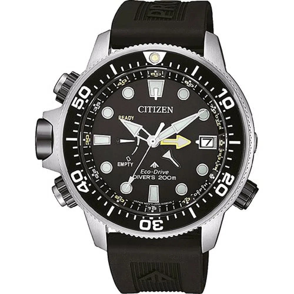 Citizen Promaster Aqualand Eco Drive Reloj para Hombre Correa Caucho BN2036-14E