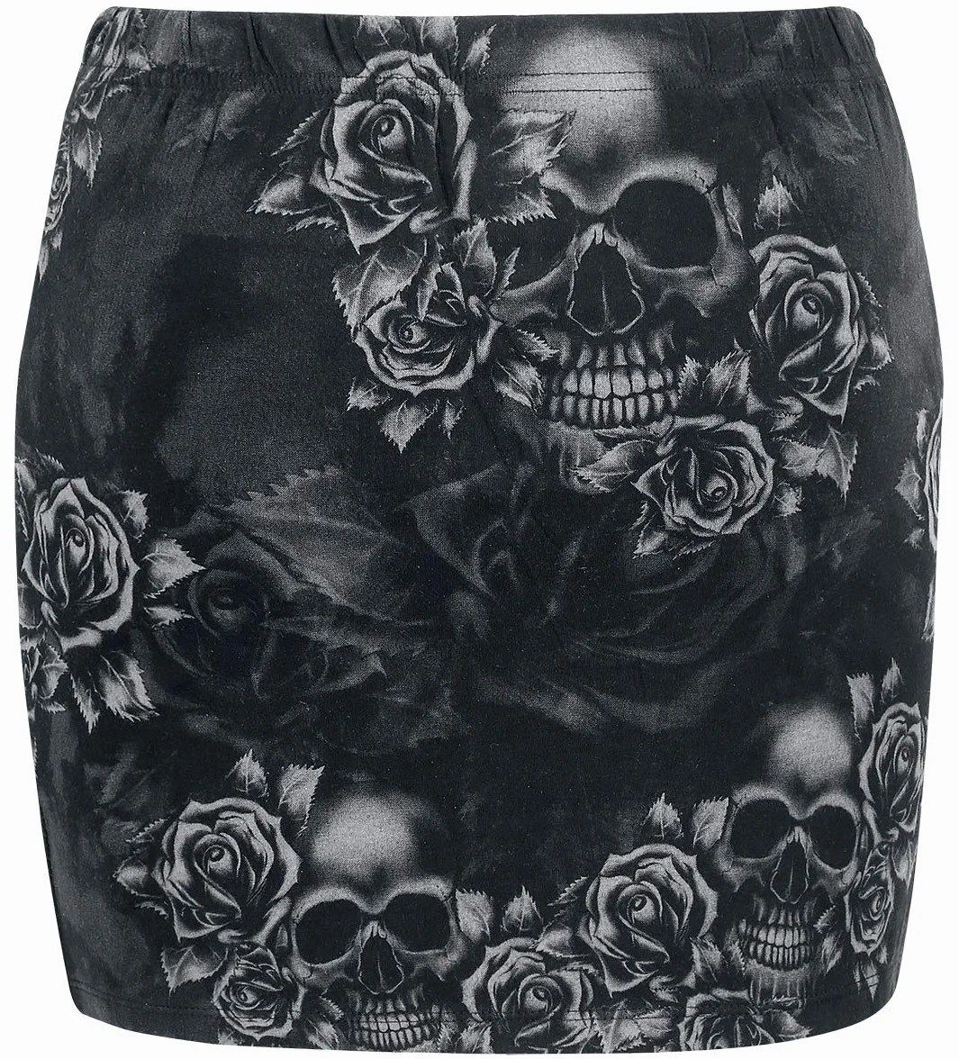 EMP Mujer Falda Negra y Gris Doble Pack