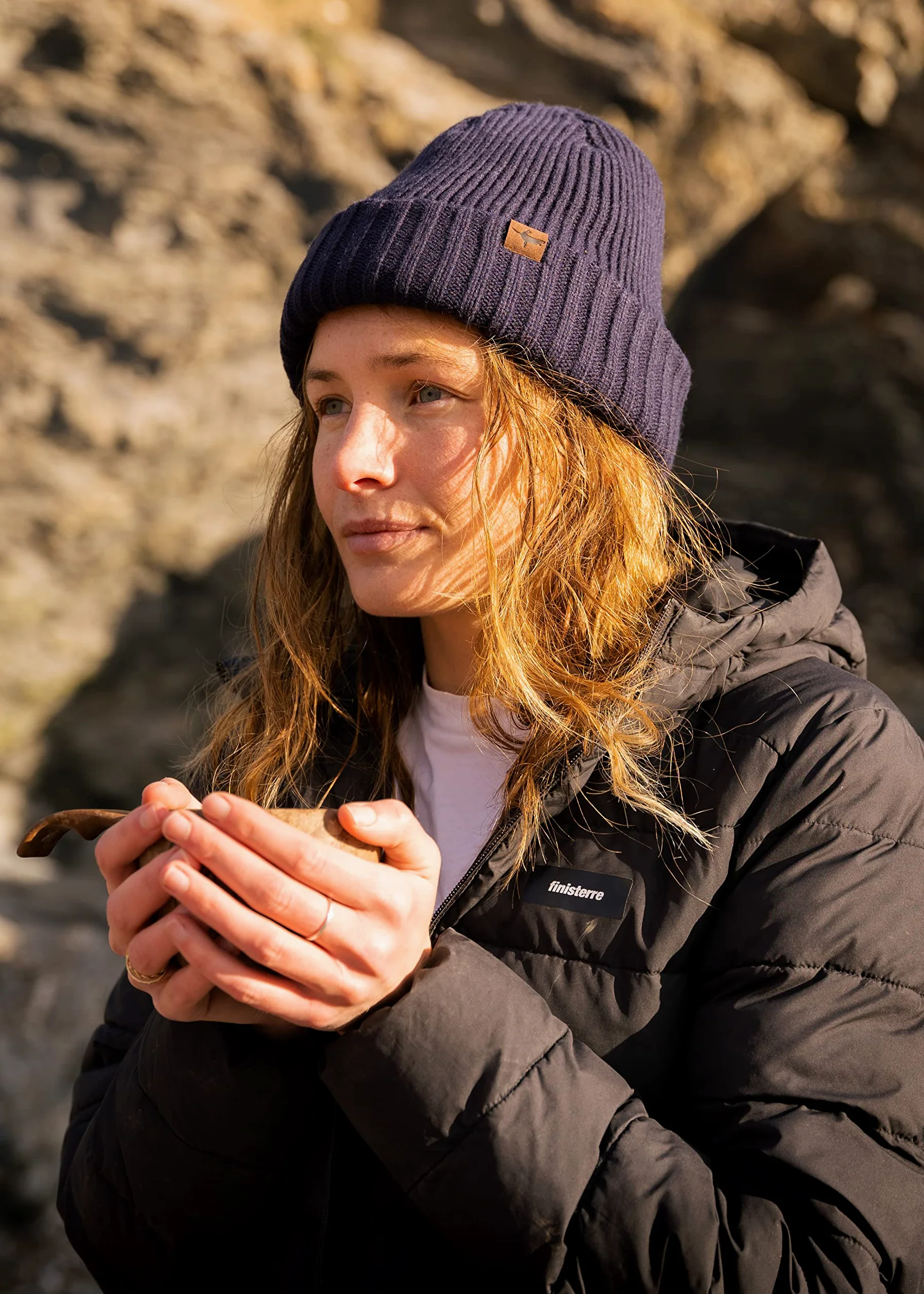 SEALSKINZ Bacton Waterproof Cold Weather Roll Cuff Beanie - Bacton - Gorro Impermeable para Clima frío Unisex Adulto