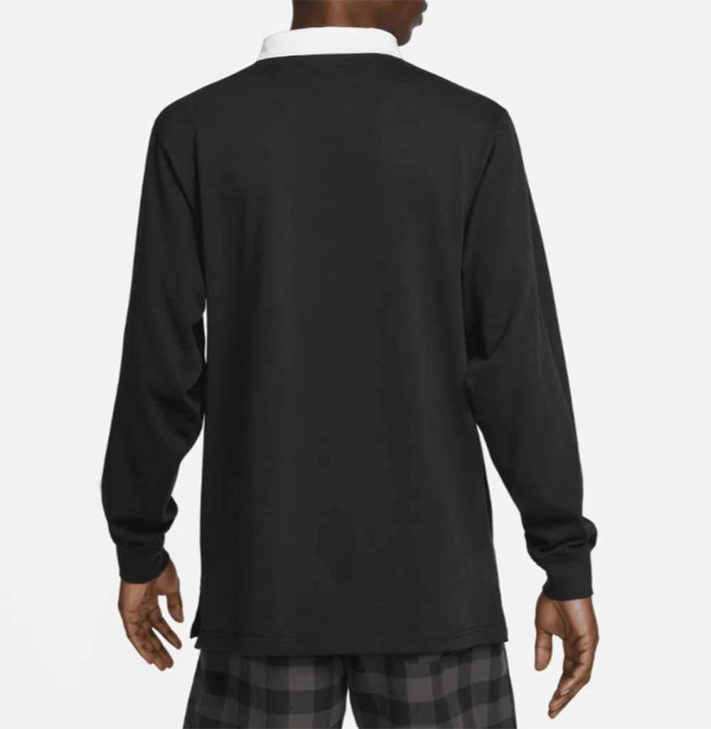 Nike Sportswear Trend Men's Rugby Long Sleeve Polo Negro