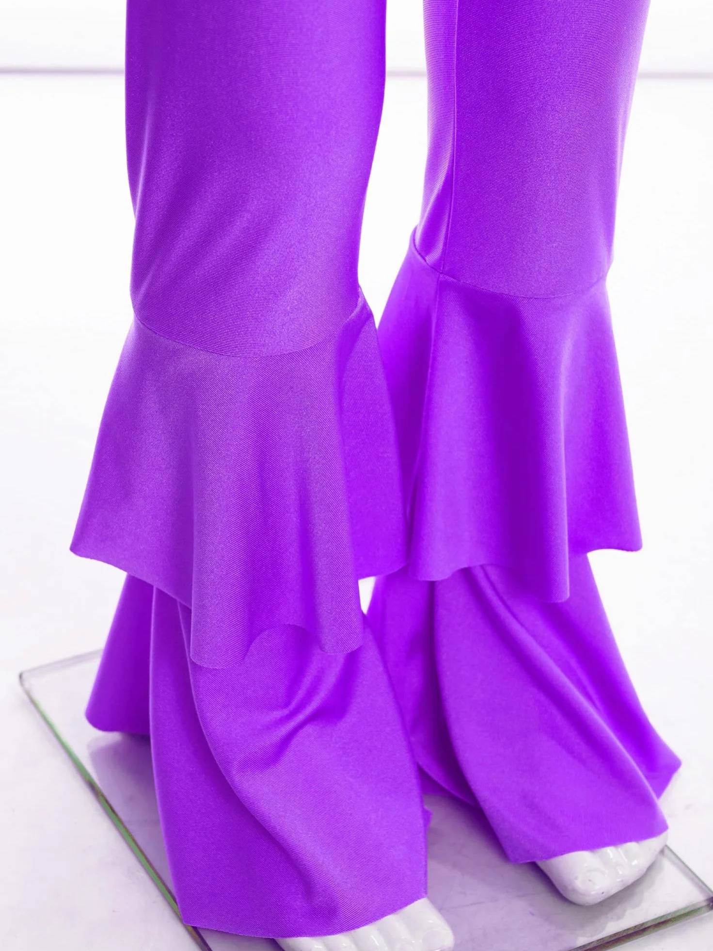 IEFIEL Mono de Danza Ballet para Niña Maillot de Gimnasia Rítmica Mono Lentejuelas con Media Cremallera y Pantalones Acampanados Disfraz de Baile 5-14 Años