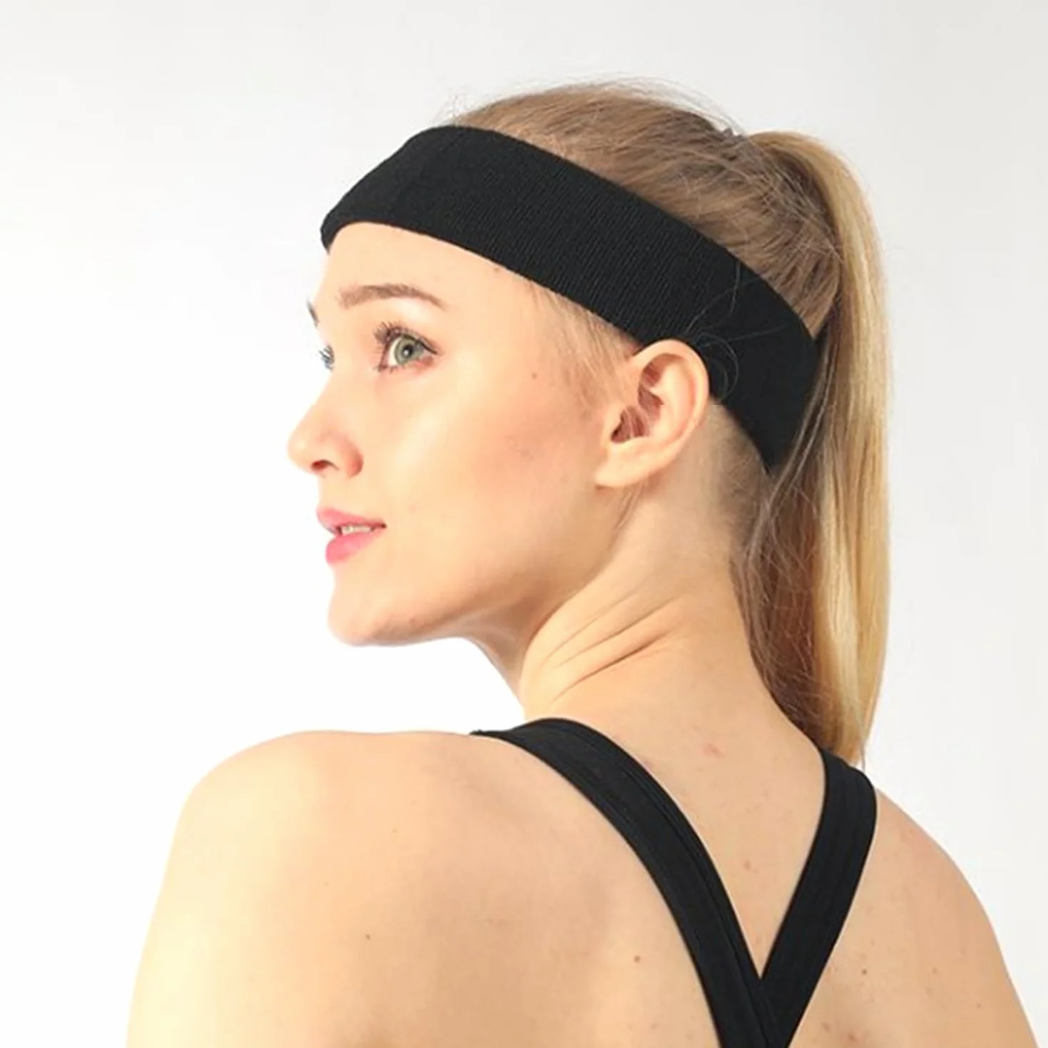 Bandas Deportivas Antisudor 3 Unidades para Hombres y Mujeres, Accesorios Fitness Correr Yoga