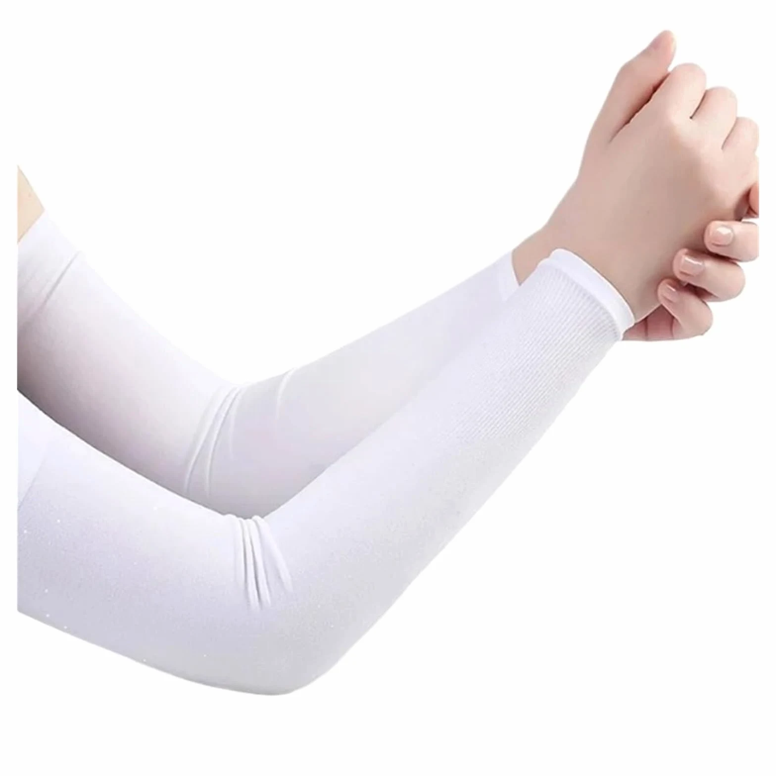 Genérico Mangas de brazo protección solar transpirables unisex for ciclismo deportes al aire libre
