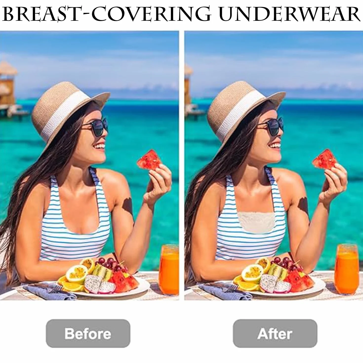6 Unidades Sujetador Encaje Clip para Mujer - Cubre Escotes Invisibles con Tirantes Ajustables, Top Interior Imitación Elegante sin Costuras, Diseño Cómodo y Discreto para Blusas Escotadas