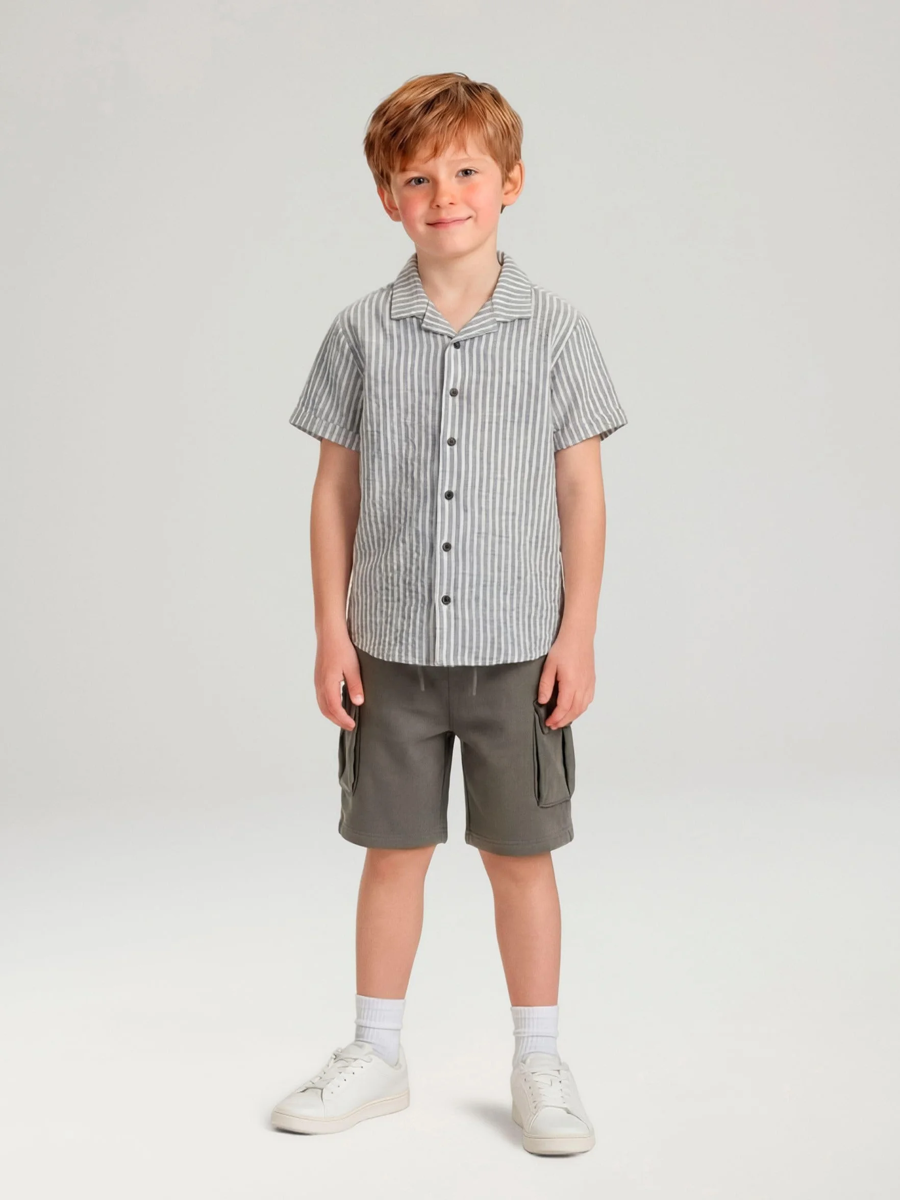 NAME IT Shorts Nkmollie UNB Noos-Pantalones Cortos Cargo para Niños