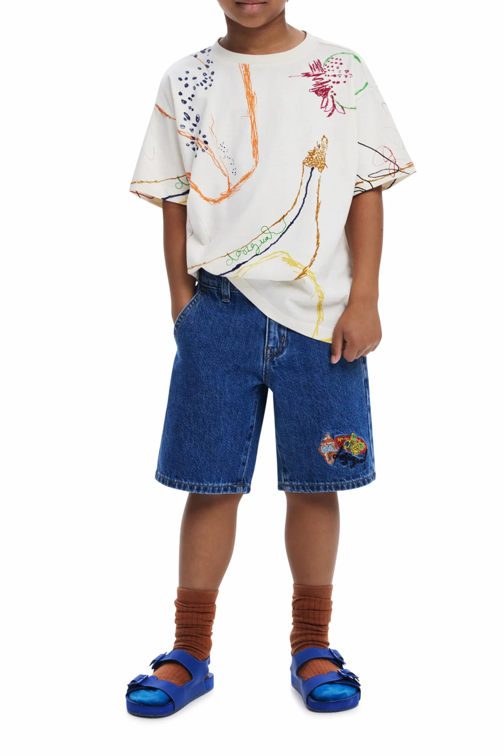 Desigual Jeans Denim Doble para Niños