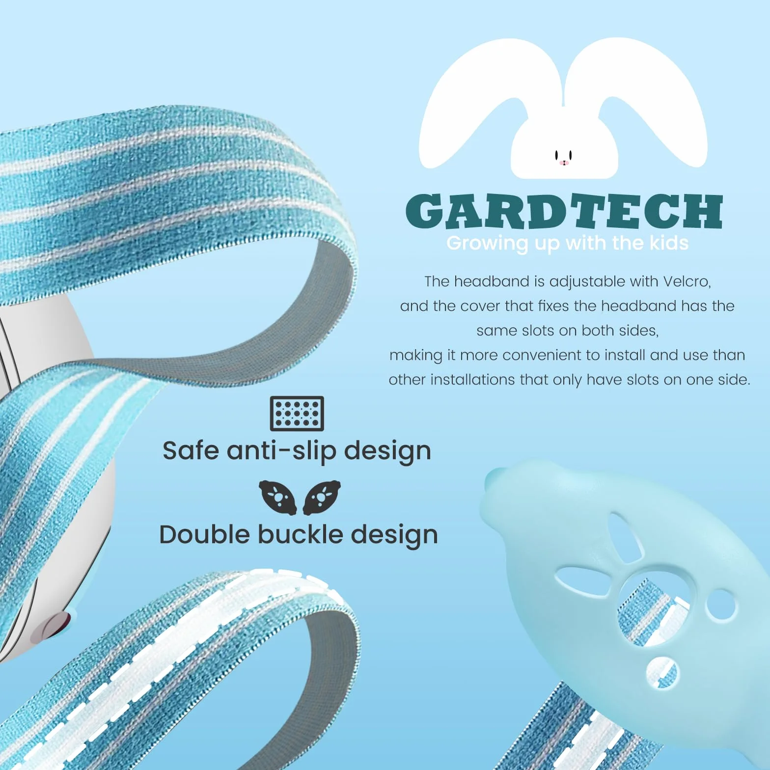 Gardtech Auriculares de protección auditiva para bebé, protección contra el ruido, protección auditiva para niños, con diadema ajustable, 25 dB SNR, orejeras para bebé, ideales para el día a día,