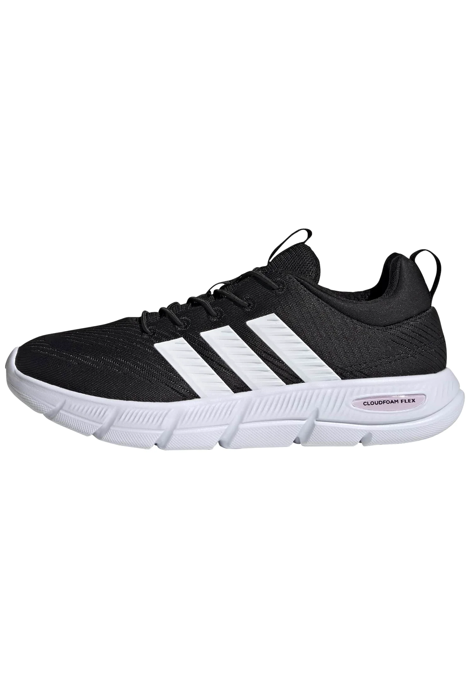 adidas Women's Zapatilla con Cordones ELÁSTICOS Cloudfoam Flex