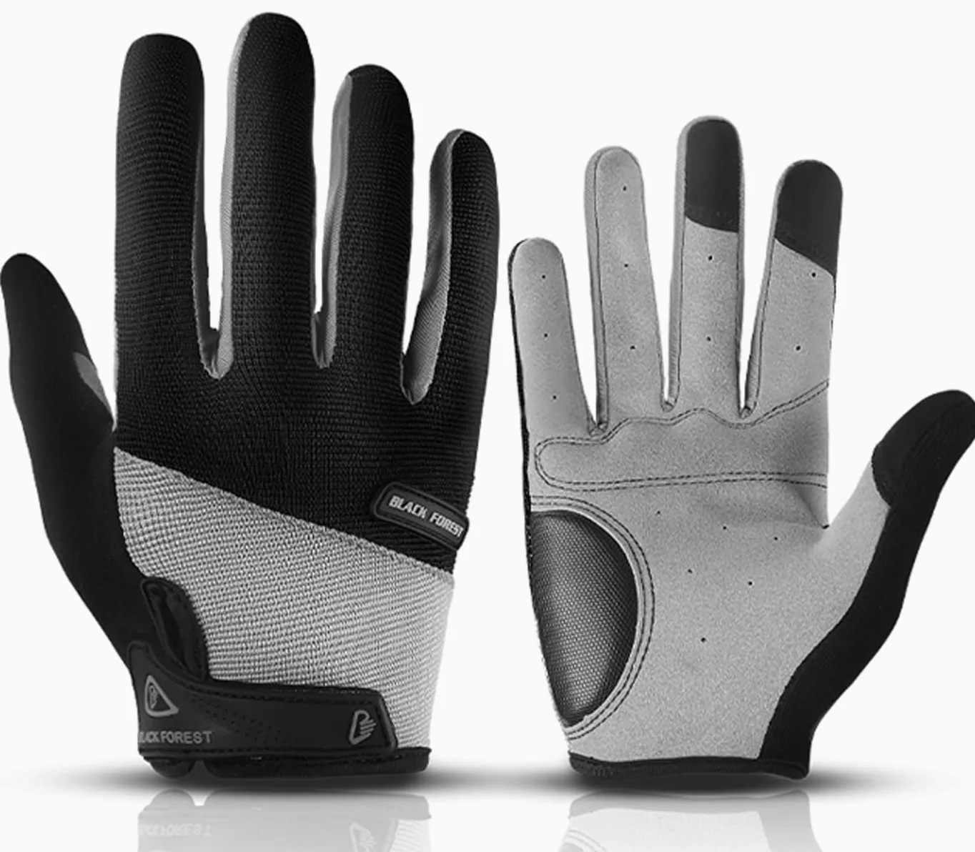 SUJAYU Fullfinger - Guantes de ciclismo para hombres y mujeres, guantes de bicicleta de dedo completo para pantalla táctil, accesorios de bicicleta, guantes para bicicleta de hombre, guantes de