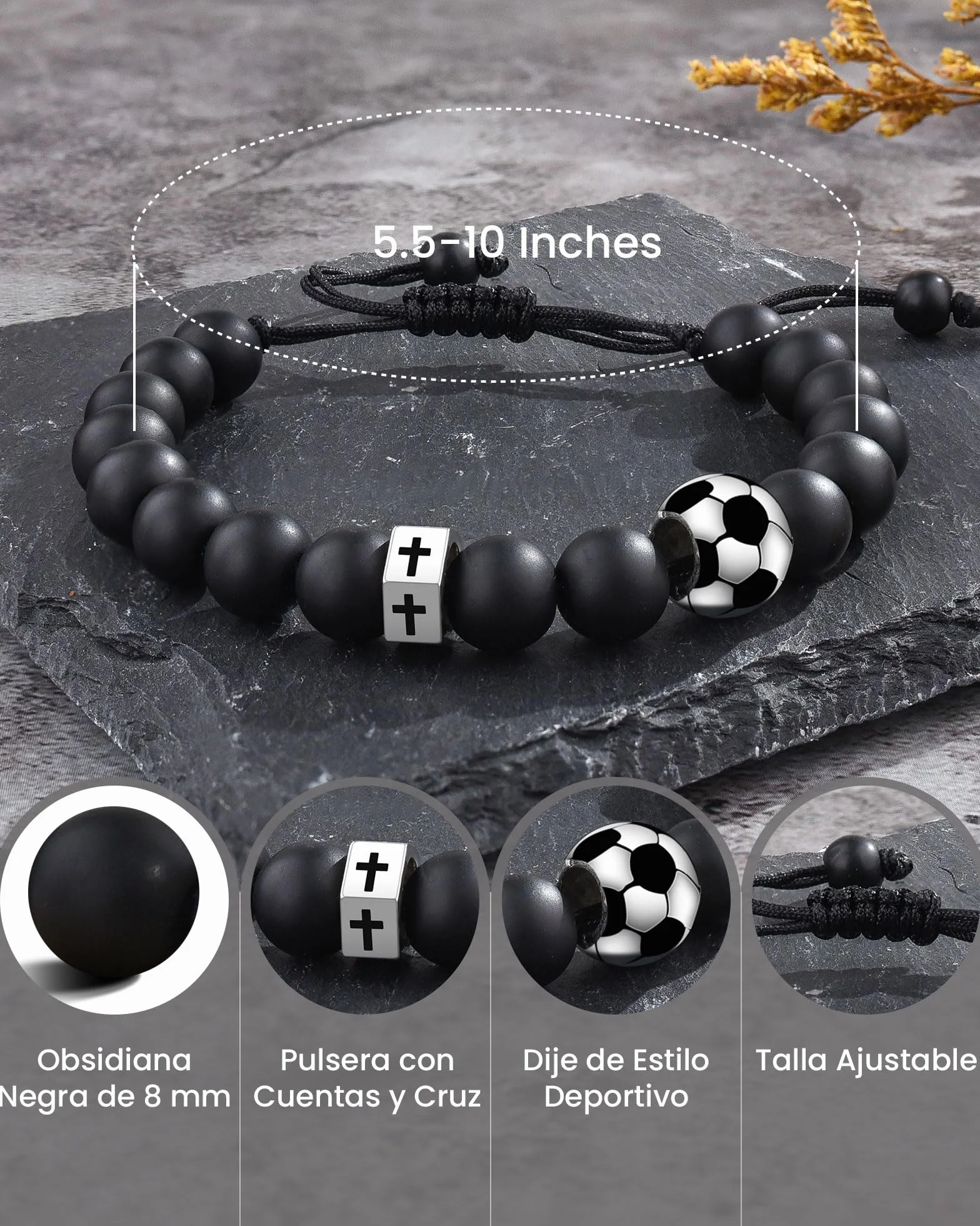 VU100 Regalos Comunion Niño Niña, Regalos Primera Comunion Niño Niña Recordatorios Comunion Originales Pulsera Comunion Niños Niñas Hombre Pulsera Cruz Ajustable