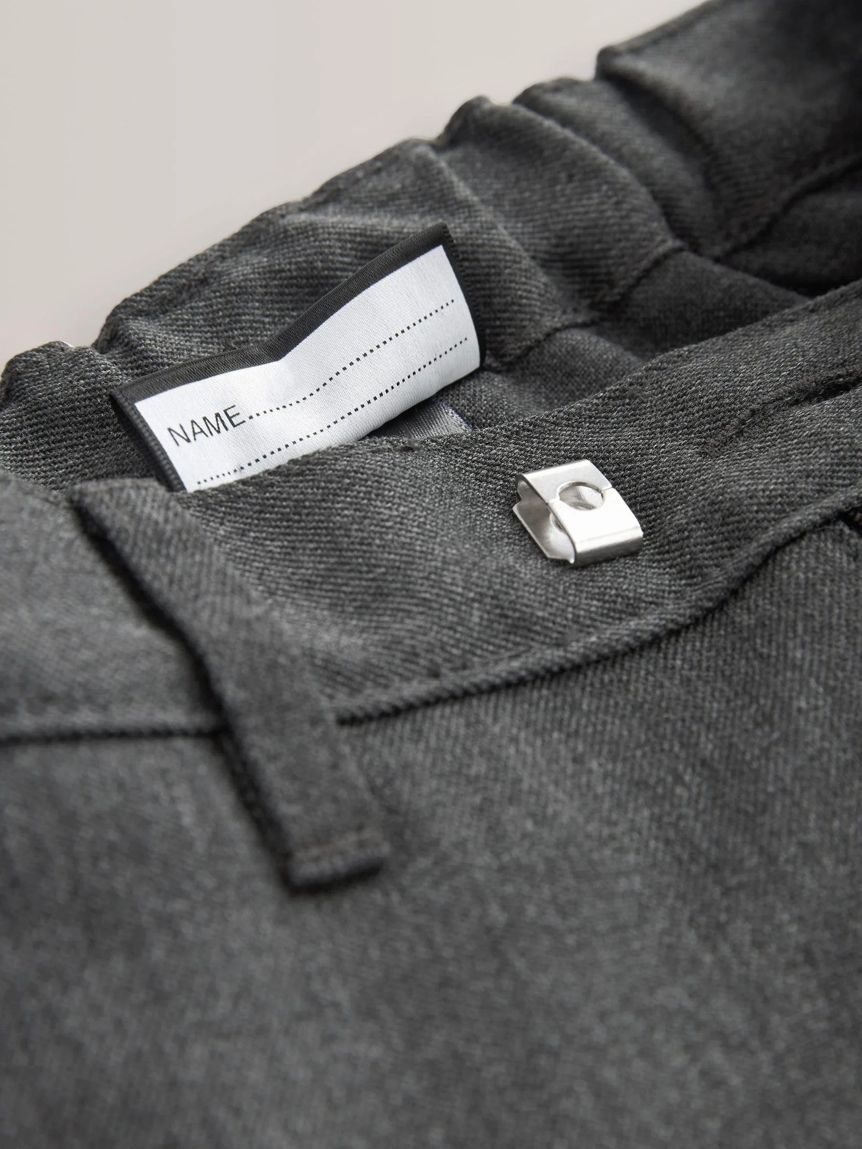 NEXT Niños Pantalones Escolares de Vestir Corte Slim Cintura estándar