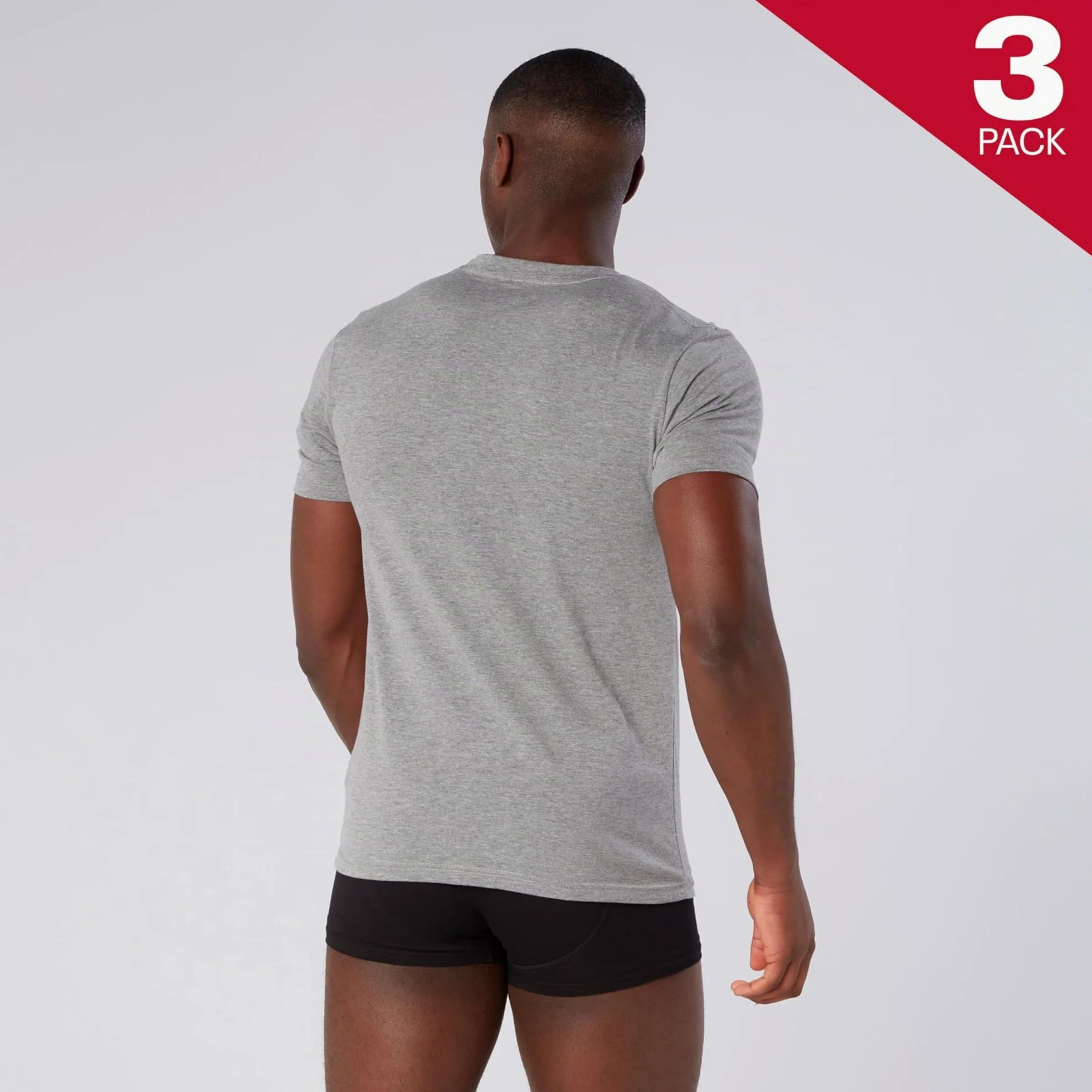 Reebok Santo Camisa Hombre (Pack de 3)