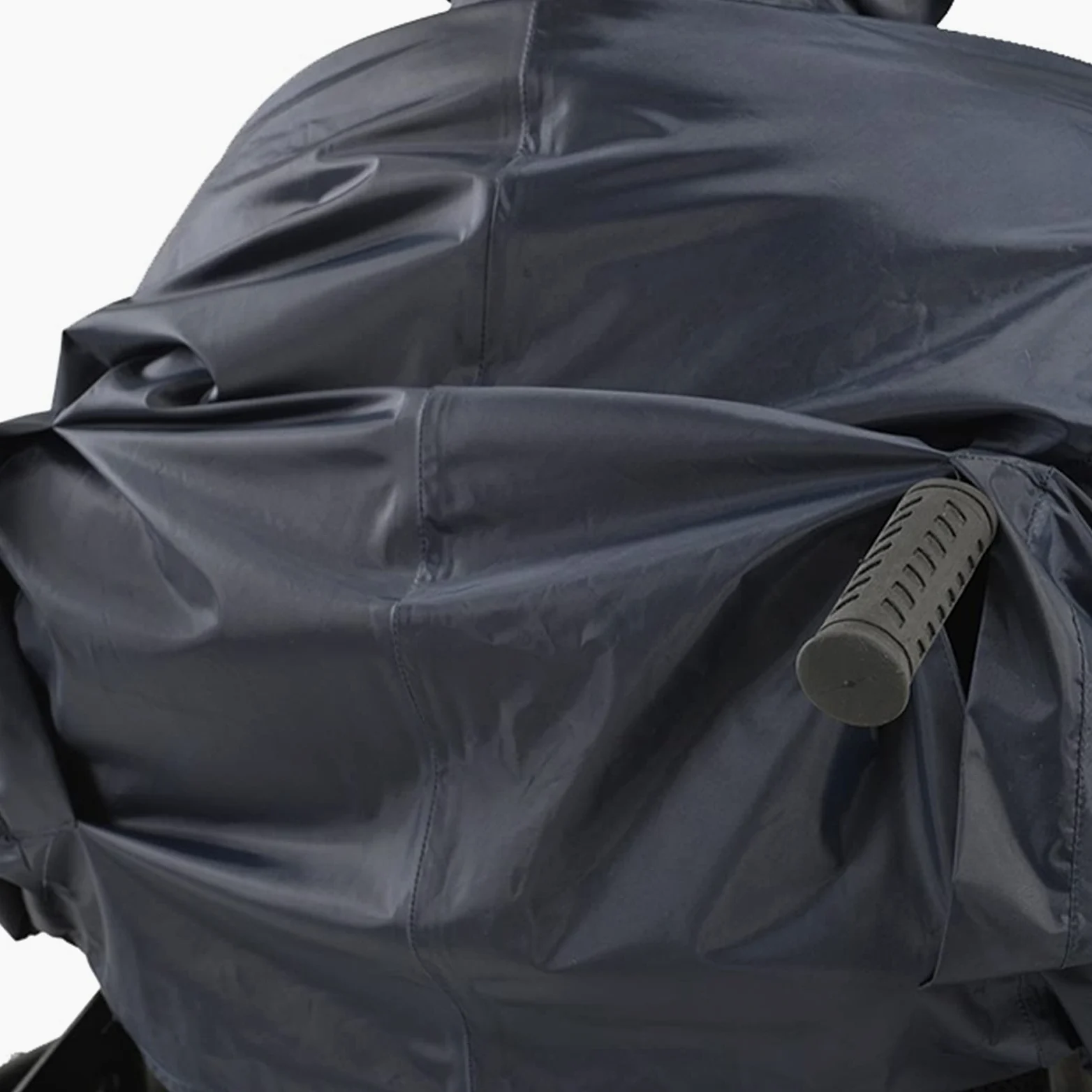 Poncho impermeable para sillas de ruedas, capa de lluvia con manga con capucha, tiras reflectantes, impermeable para ancianos y pacientes