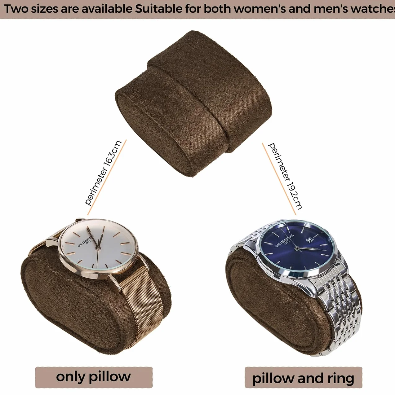 ANWBROAD Enrollador para Relojes Automáticos Caja Giratoria Automática con 10 Compartimentos Silencioso JWW002Z