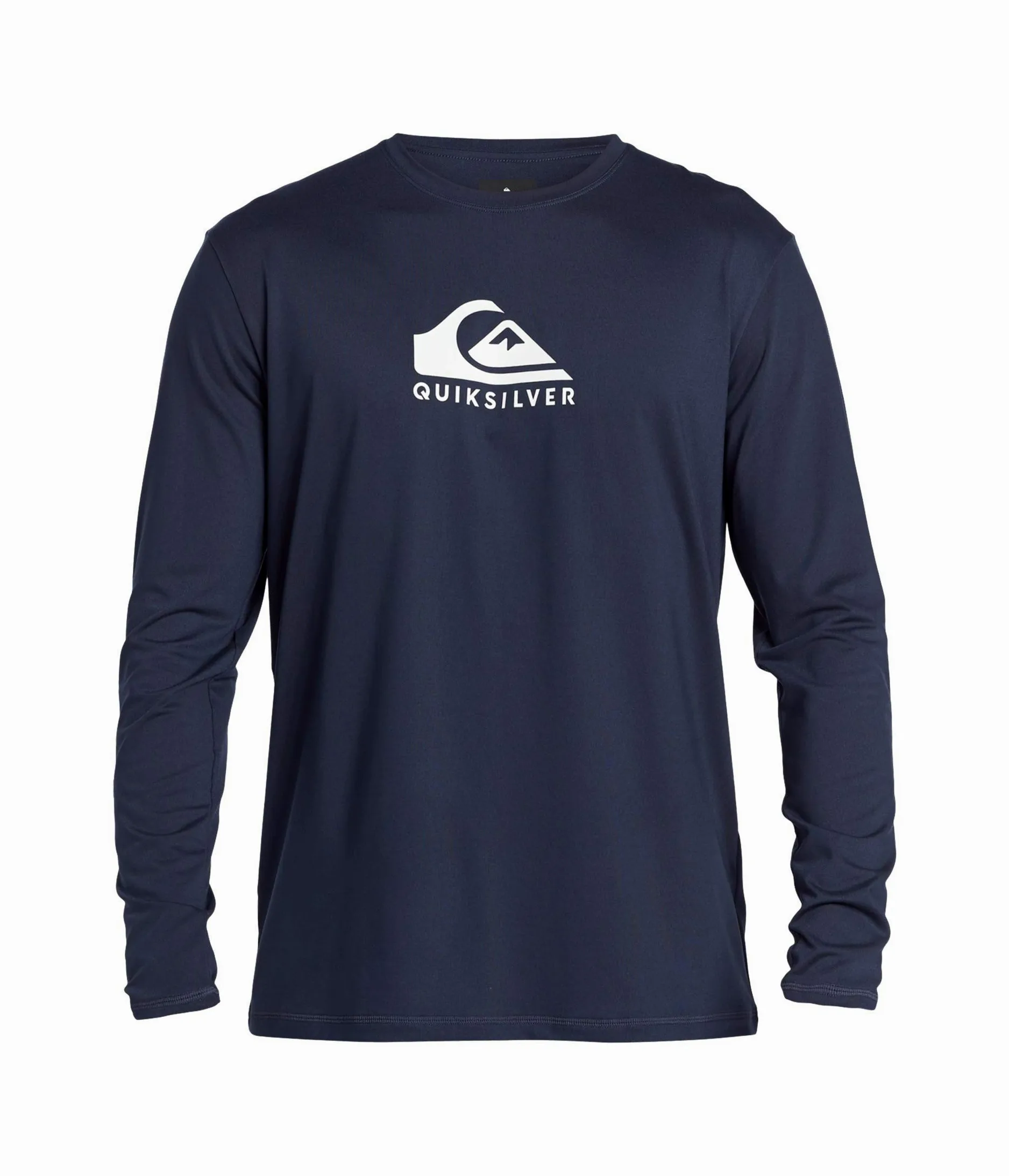 Quiksilver Camiseta de Surf de Manga Larga para Hombre, Azul Marino, X-Large