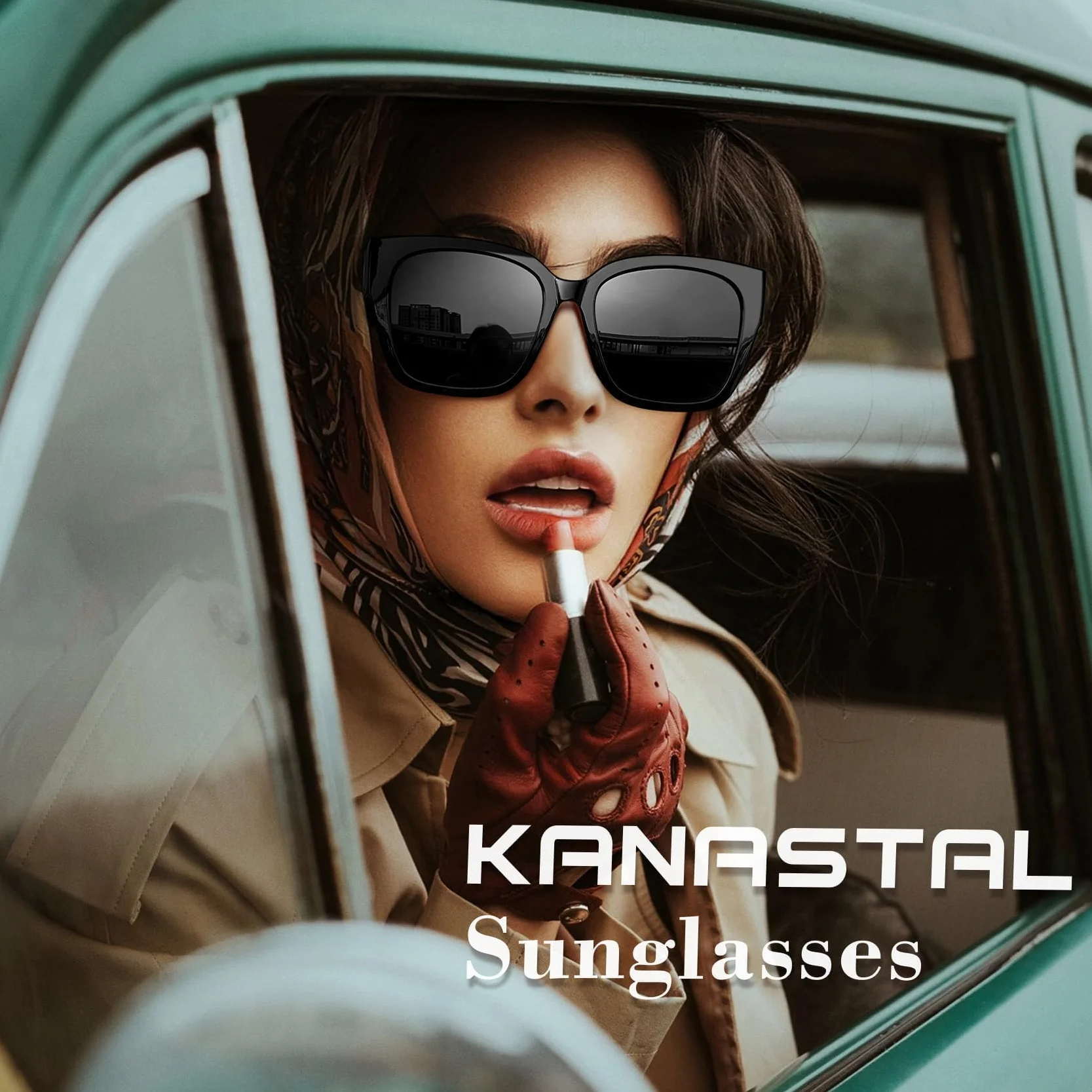 KANASTAL Gafas de Sol Polarizadas TR90 Ultraligero UV400 Mujer Hombre