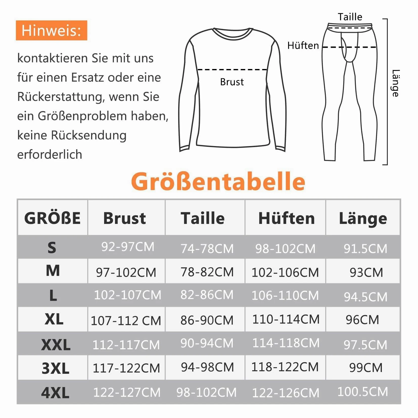 SIMIYA Conjunto de ropa interior térmica para hombre, ropa interior cálida con forro polar, parte superior e inferior ultraligeras con abertura, manga larga, ropa interior funcional de cuello redondo