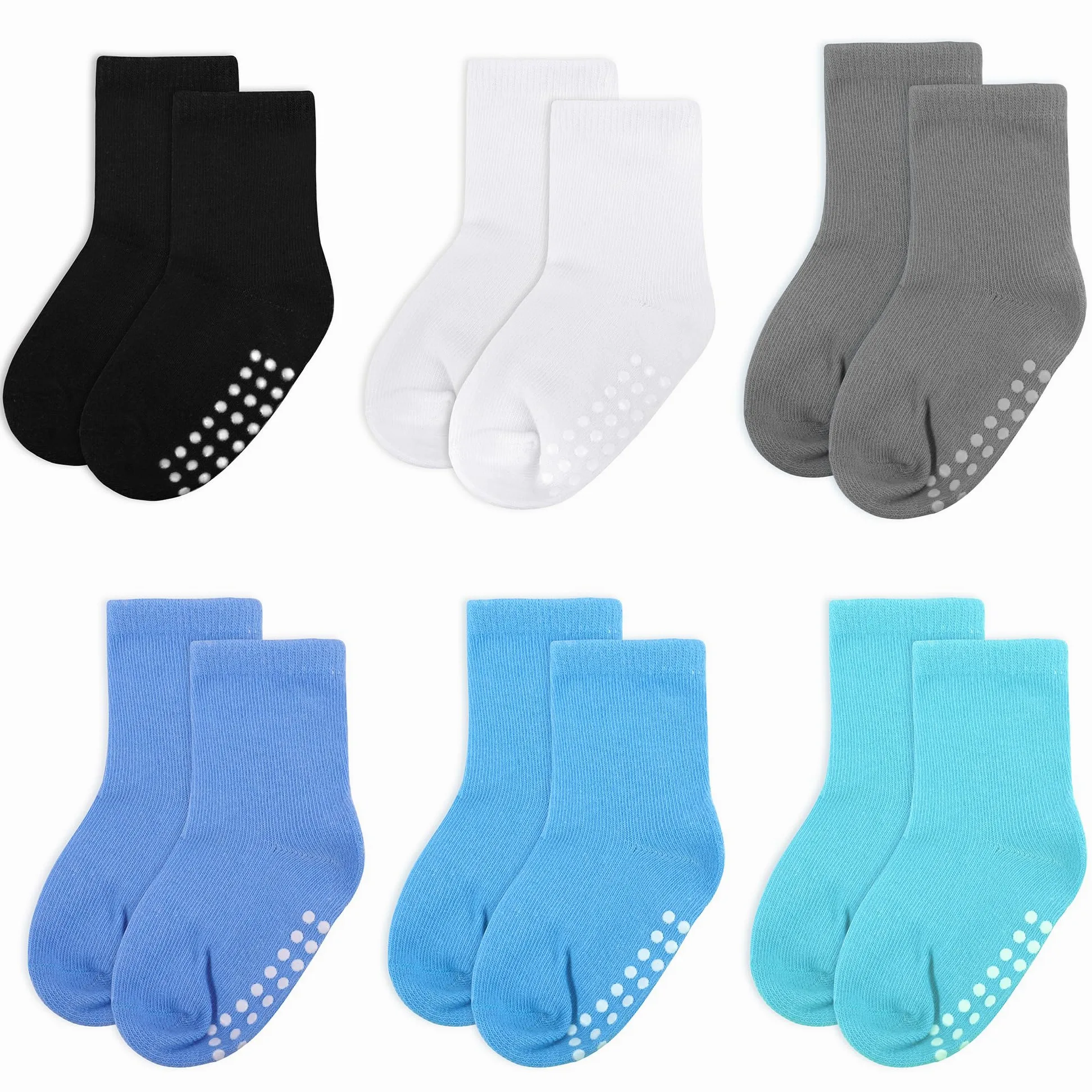 Calcetines de algodón para bebé (12 pares)