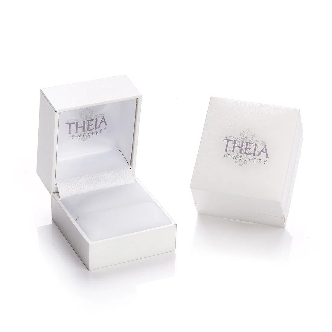 Theia Sortija de Sello para Damas, en Oro Amarillo, Oro Blanco o Oro Rosa, de 9k, Peso Pesado, Forma Ovalada