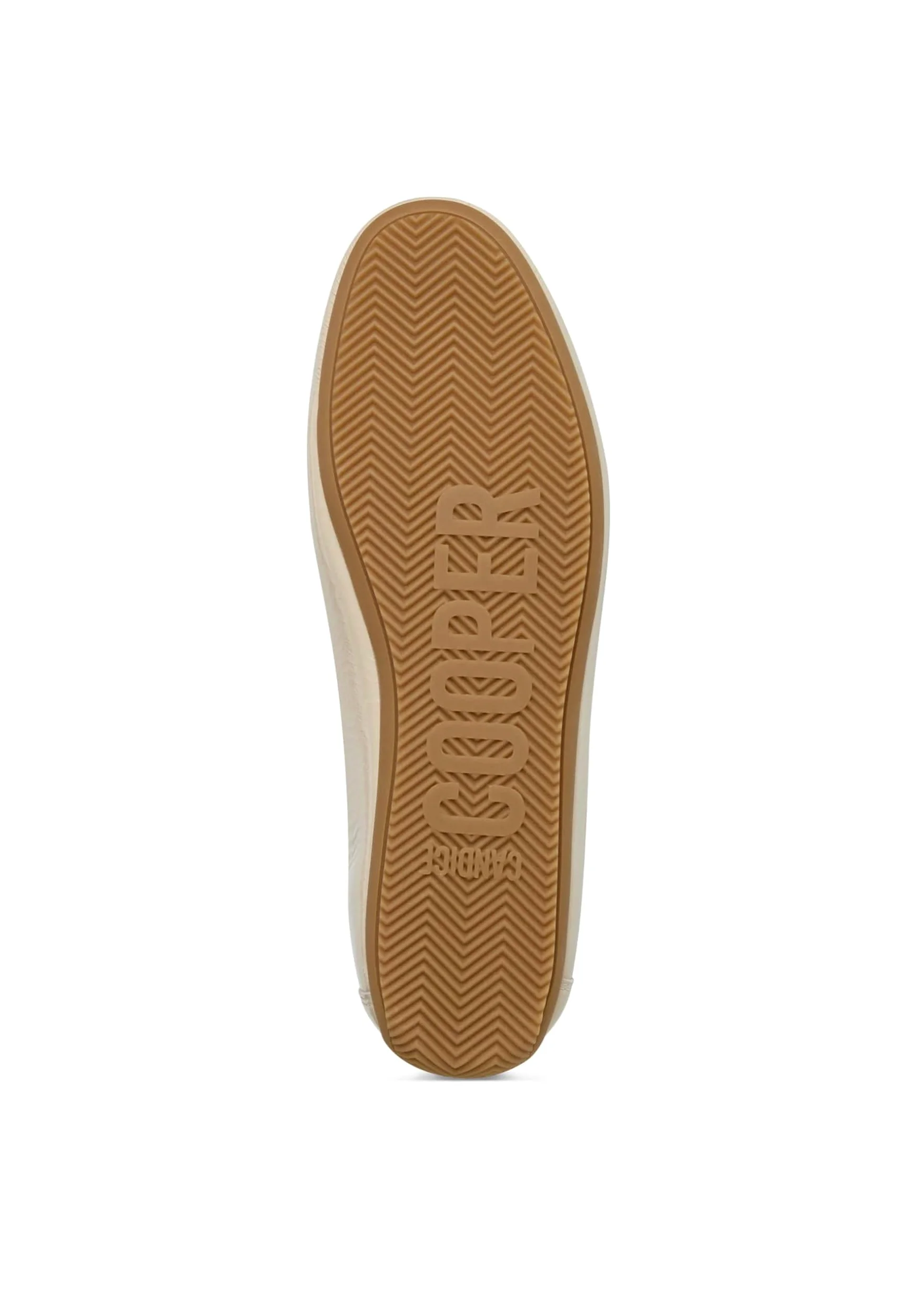 Candice Cooper Dafne Fur Crackled Patent Leather Ecru' Oxford planoMujer