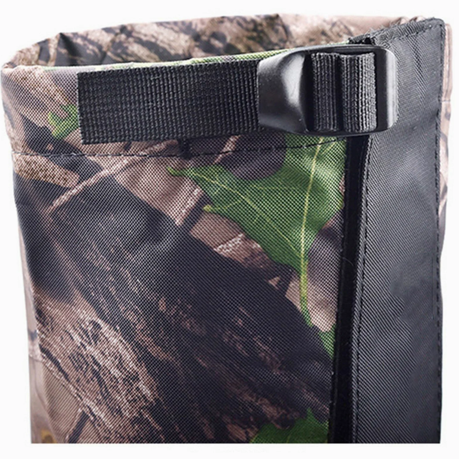 Polainas for piernas, Polainas for Exteriores antimordeduras de Serpientes de Camuflaje, adecuadas for Escalada, esquí, Ciclismo, Caza, Senderismo y Raquetas de Nieve