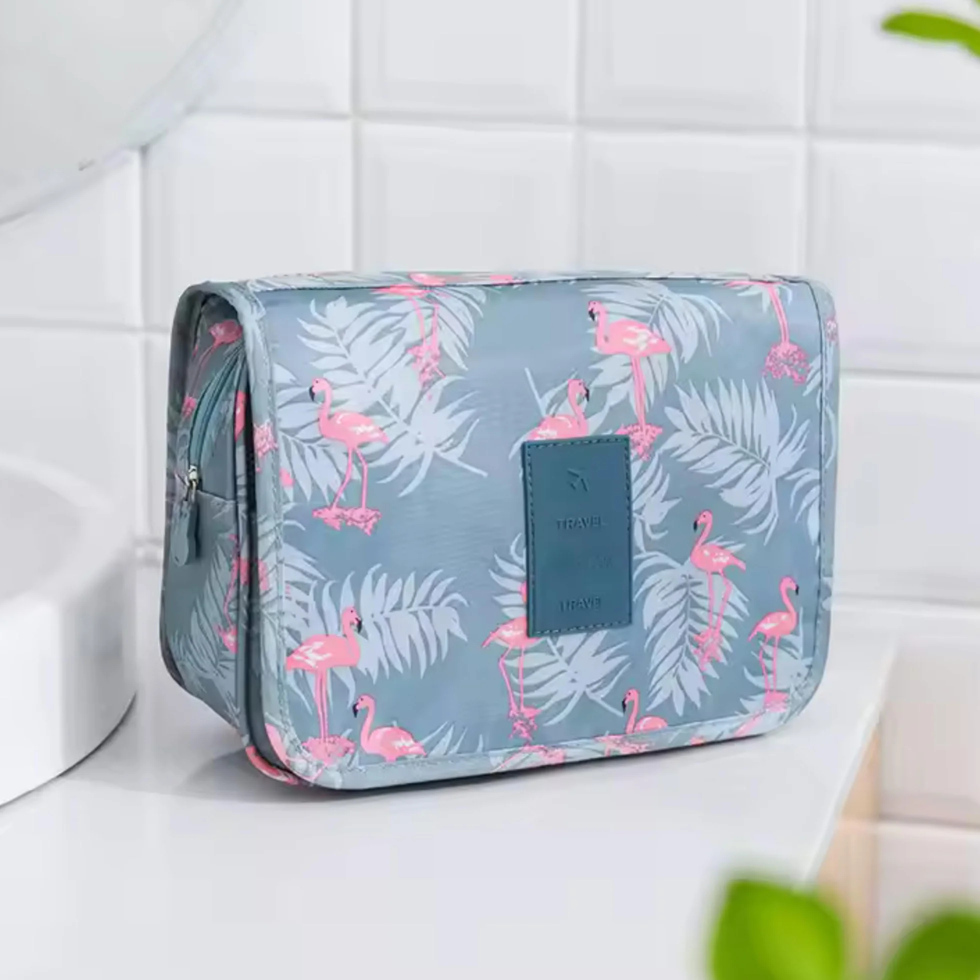 Neceser Viaje Colgante Impermeable Mujer, Viene con 2 Bolsas de Almacenamiento de Regalo, Neceser Mujer, Bolso Maquillaje, Bolsa de Aseo para Viajes Compacto, Ideal como Accesorios de Viajes
