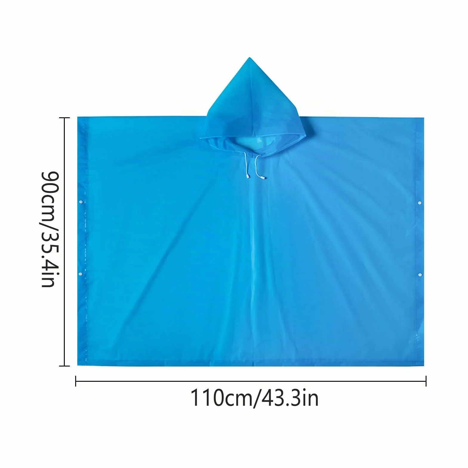 flintronic Poncho De Lluvia Para Niños, Poncho Impermeable Suficiente Espacio Mochilas Niños Niñas, Ligero Reutilizable, Eva Chubasquero Con Capucha Y Botones Para Escuela Senderismo Ciclismo Viajes