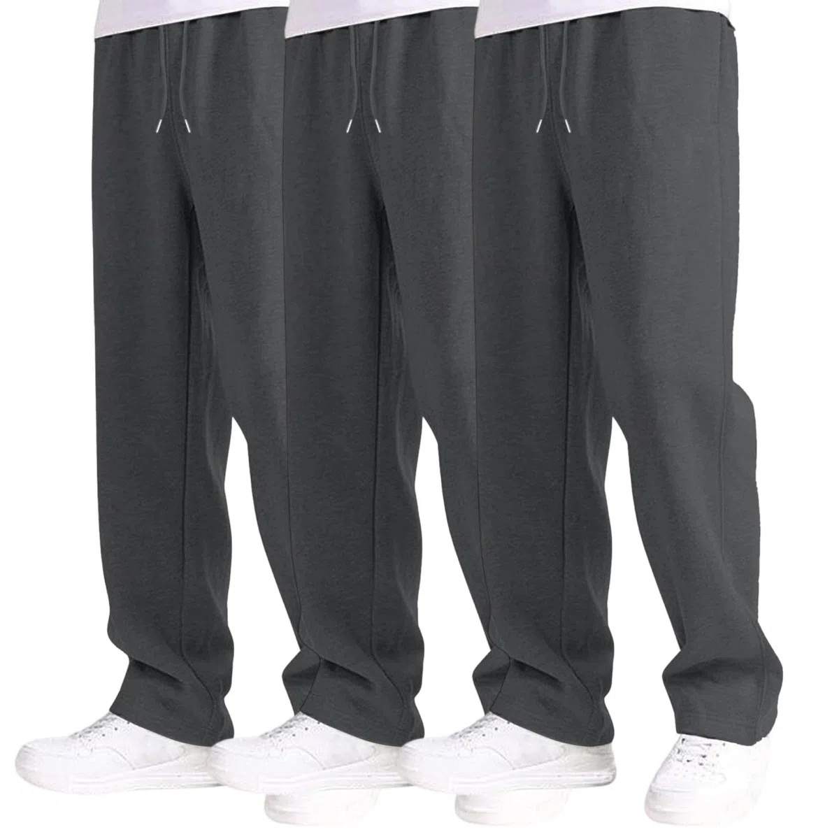 WINWUQB - Pantalones deportivos escolares para niños, paquete de 3
