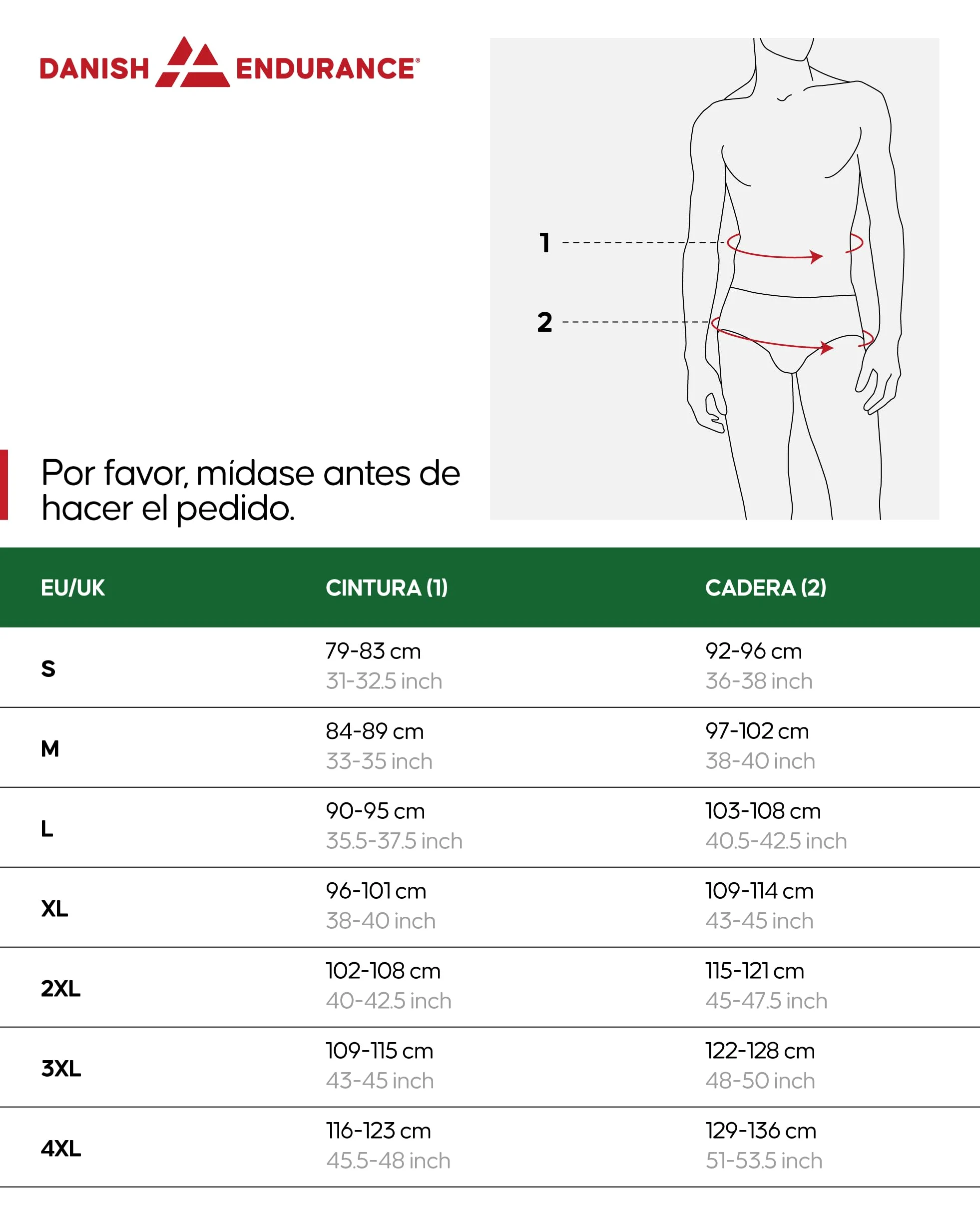 DANISH ENDURANCE Boxer de Lana Merino Hombre, Transpirables, 1 y 2 Pack