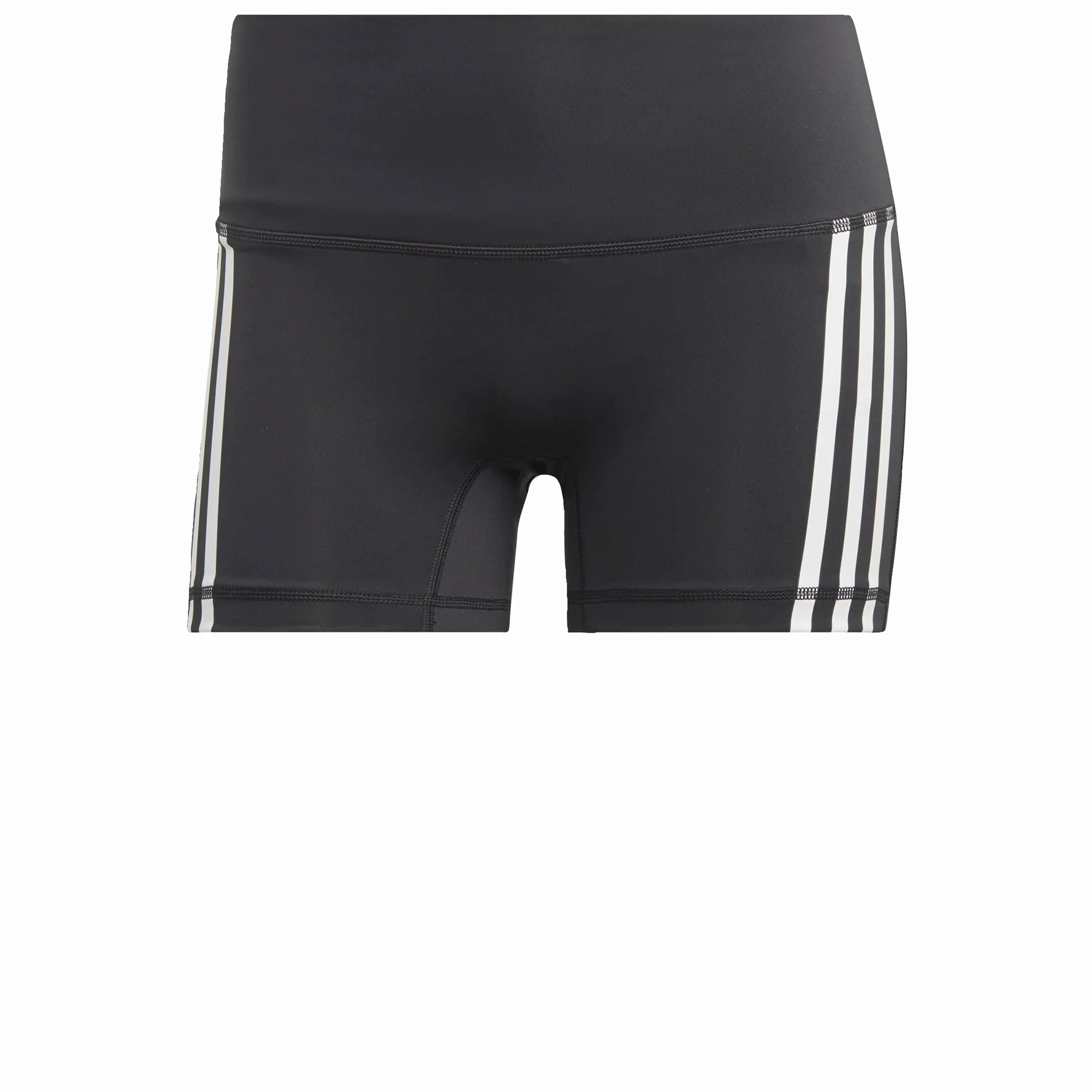 adidas Women's Mallas Cortas 3 Bandas, Black/White, XS
