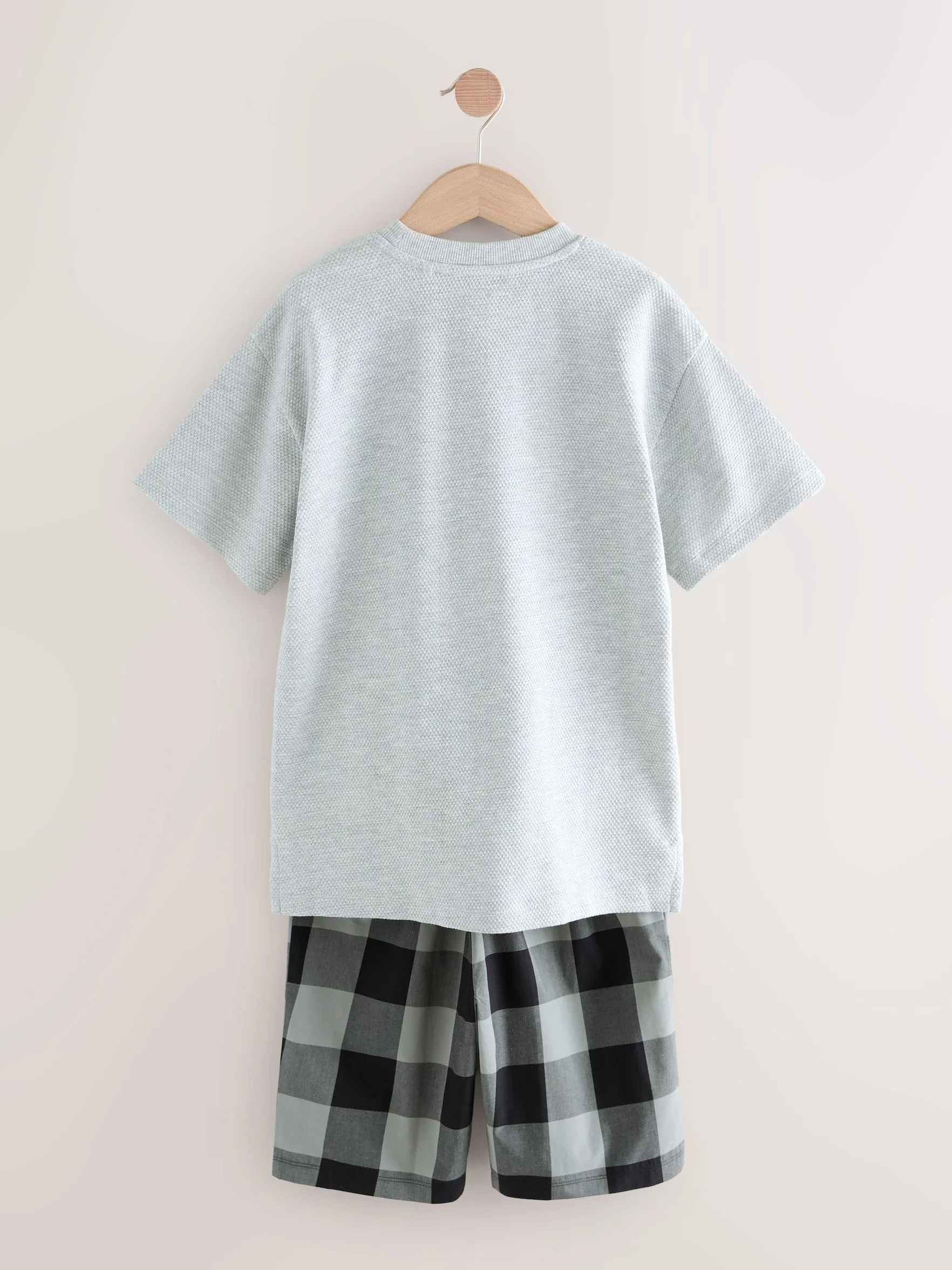 NEXT Niños Pack de Dos Pijamas Cuadros