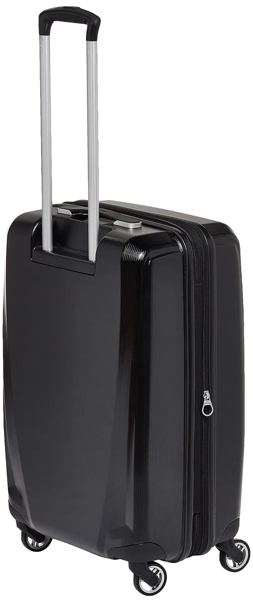 Samsonite Winfield 3 DLX - Maleta rígida con Ruedas giratorias, Black, 3-Piece Set (20/25/28), Winfield 3 DLX Hardside - Equipaje expandible con Ruedas giratorias