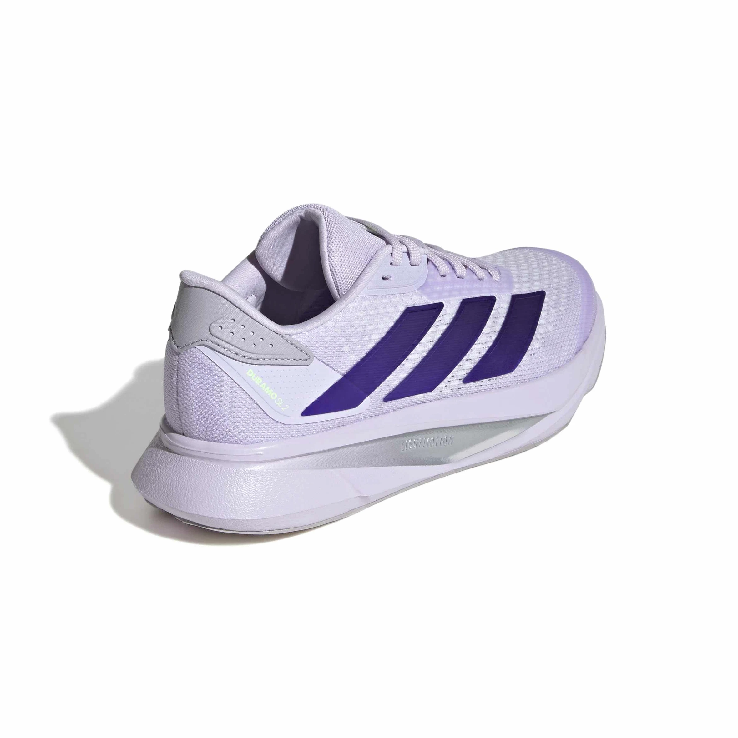 adidas Mujer Duramo SL 2 Running Shoes, Purple Tint/Solar Purple/Green Spark, 40 EU