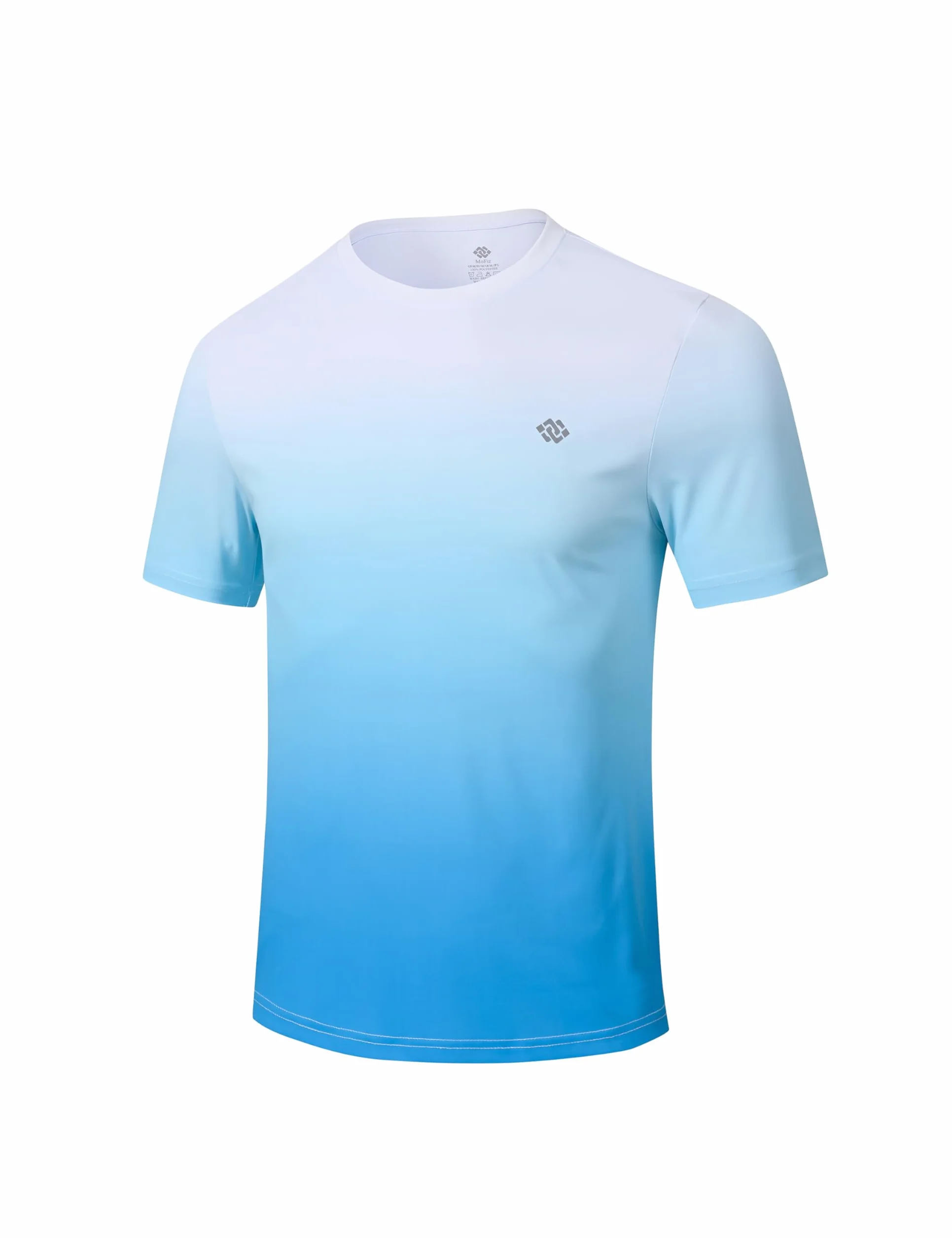 MoFiz Camiseta Anti UV Hombre Rashguard Secado Rápido Manga Corta Transpirable Surf Correr Natación