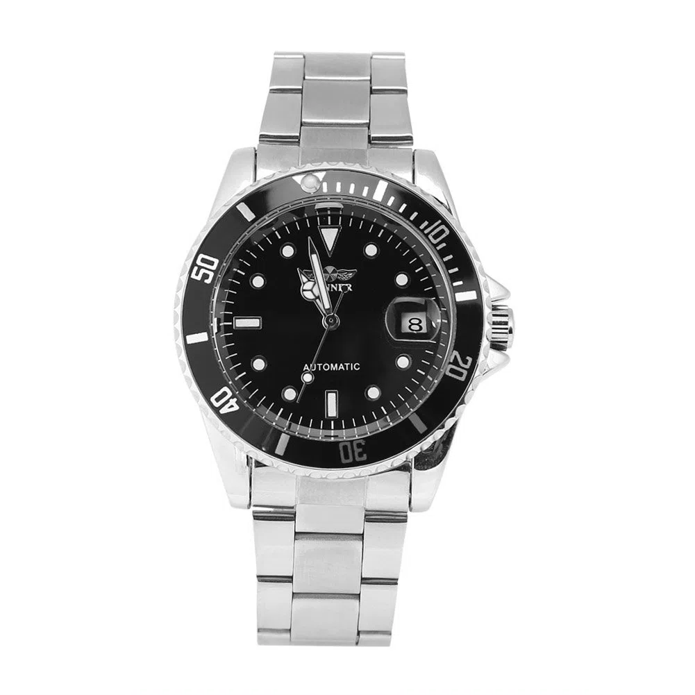 Reloj Mecánico Automático de 3 Colores, Sábana Ajustable, Pulsera de Acero Inoxidable para Mujeres y Hombres R