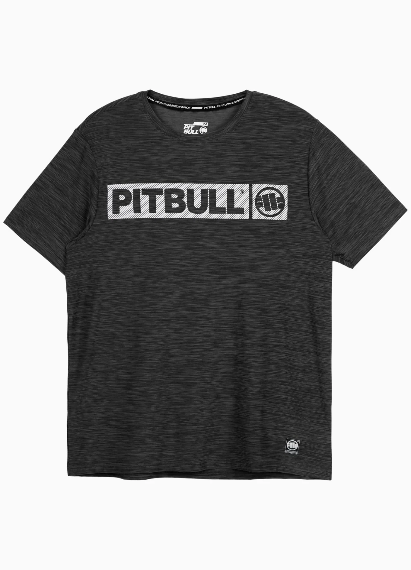 PITBULL Camiseta deportiva para hombre Hilltop Performance Pro+ 190 g/m², transpirable, de secado rápido, elástica, para fitness y entrenamiento, camiseta deportiva