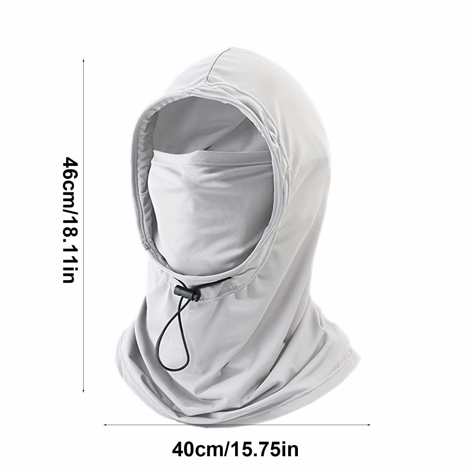 Máscara de protección solar – UPF 50+ Protección UV Sombrero con protección para el cuello | Protección facial transpirable para deportes, escalada, senderismo, ciclismo, actividades al aire libre