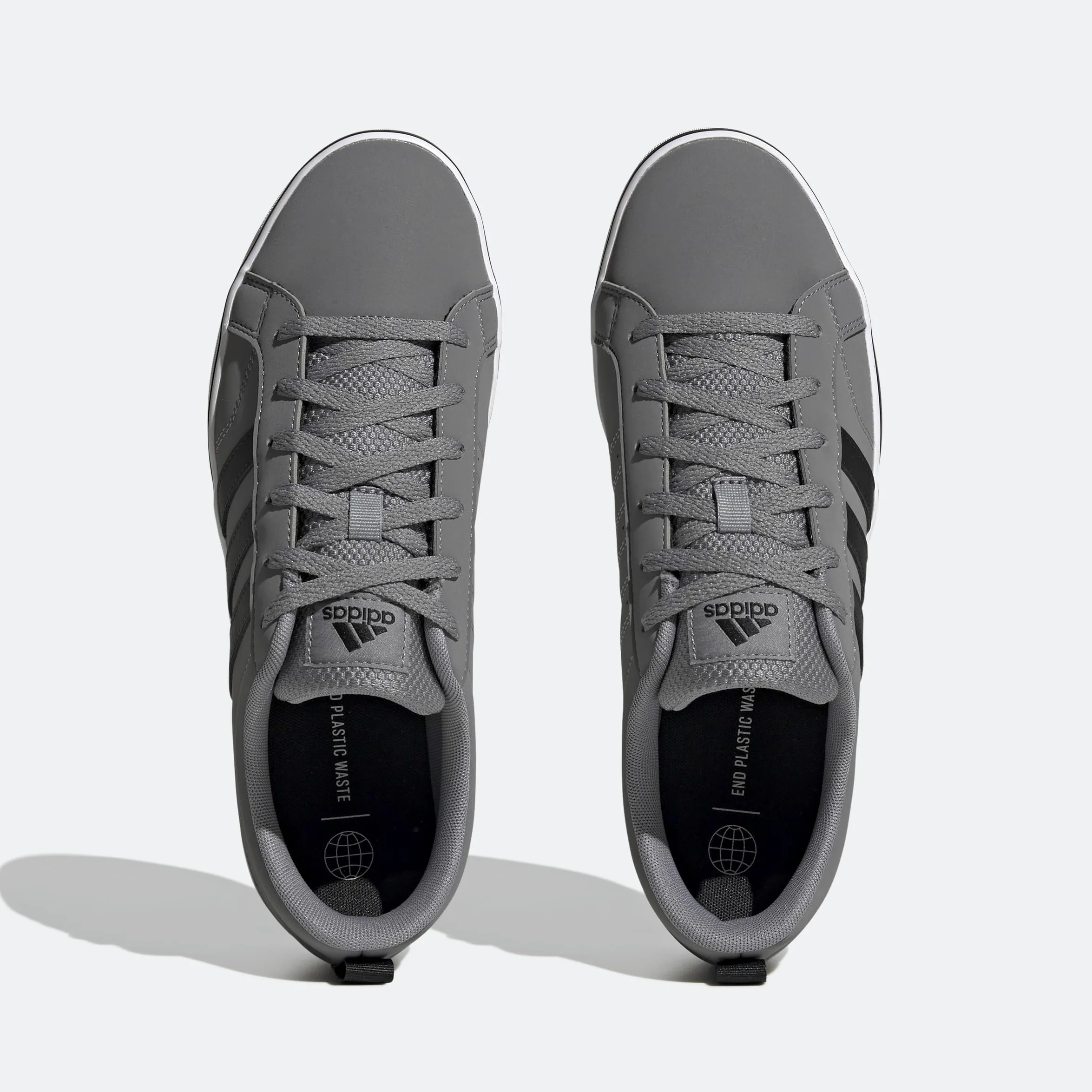 adidas Hombre Vs Pace 2.0 Shoes, Grey Three/Core Black/Cloud White, 45 1/3 EU