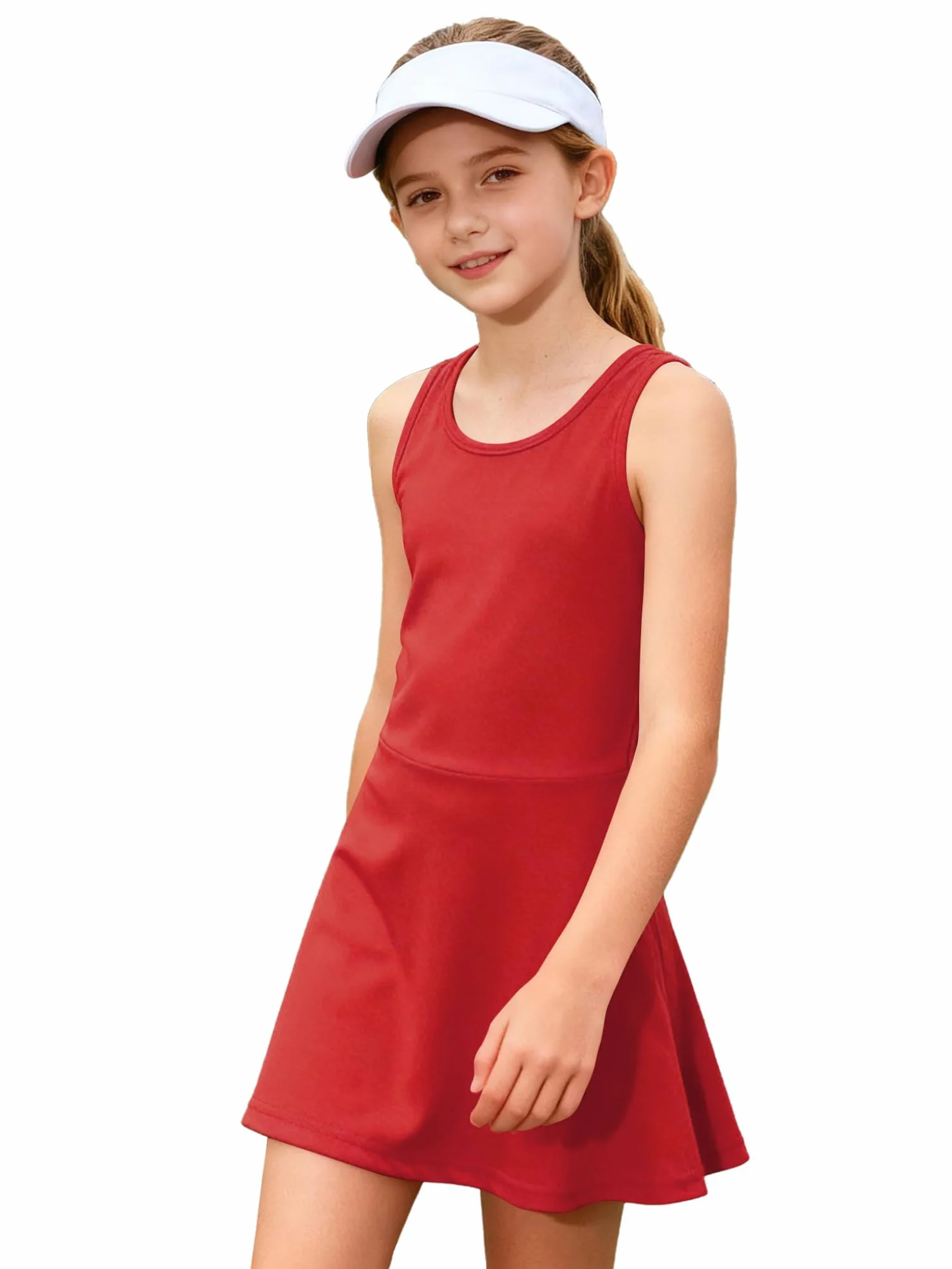 Vestido de golf sin mangas para niñas Runhomal 10 años deporte tenis