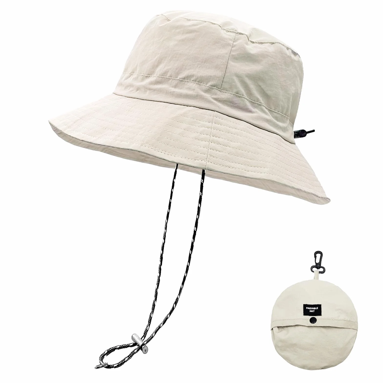 Gorro Lluvia Impermeable Plegable Unisex para Playa Senderismo