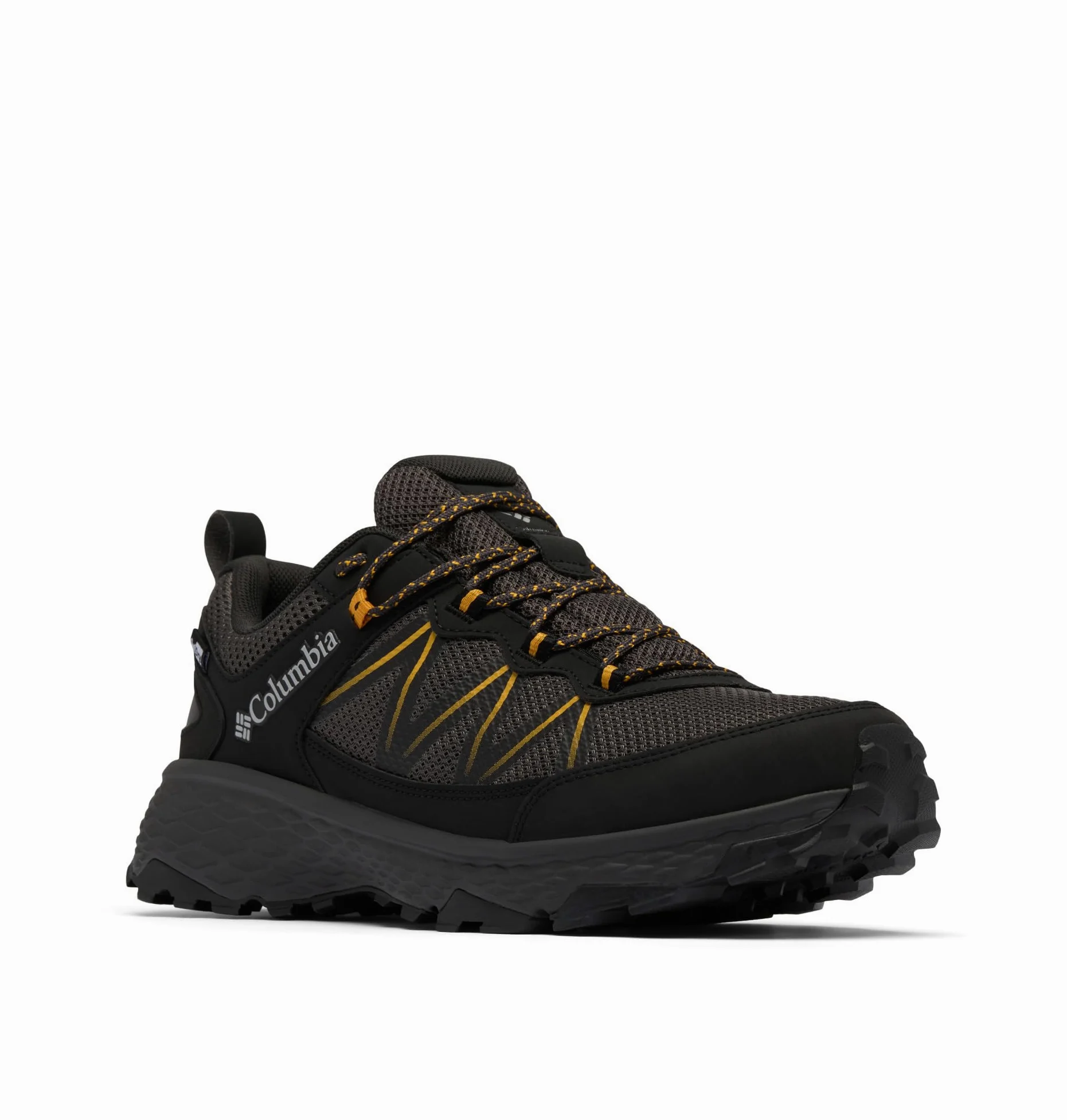 Columbia Men's Peakfreak Rush Outdry, Black/Raw Honey, 8