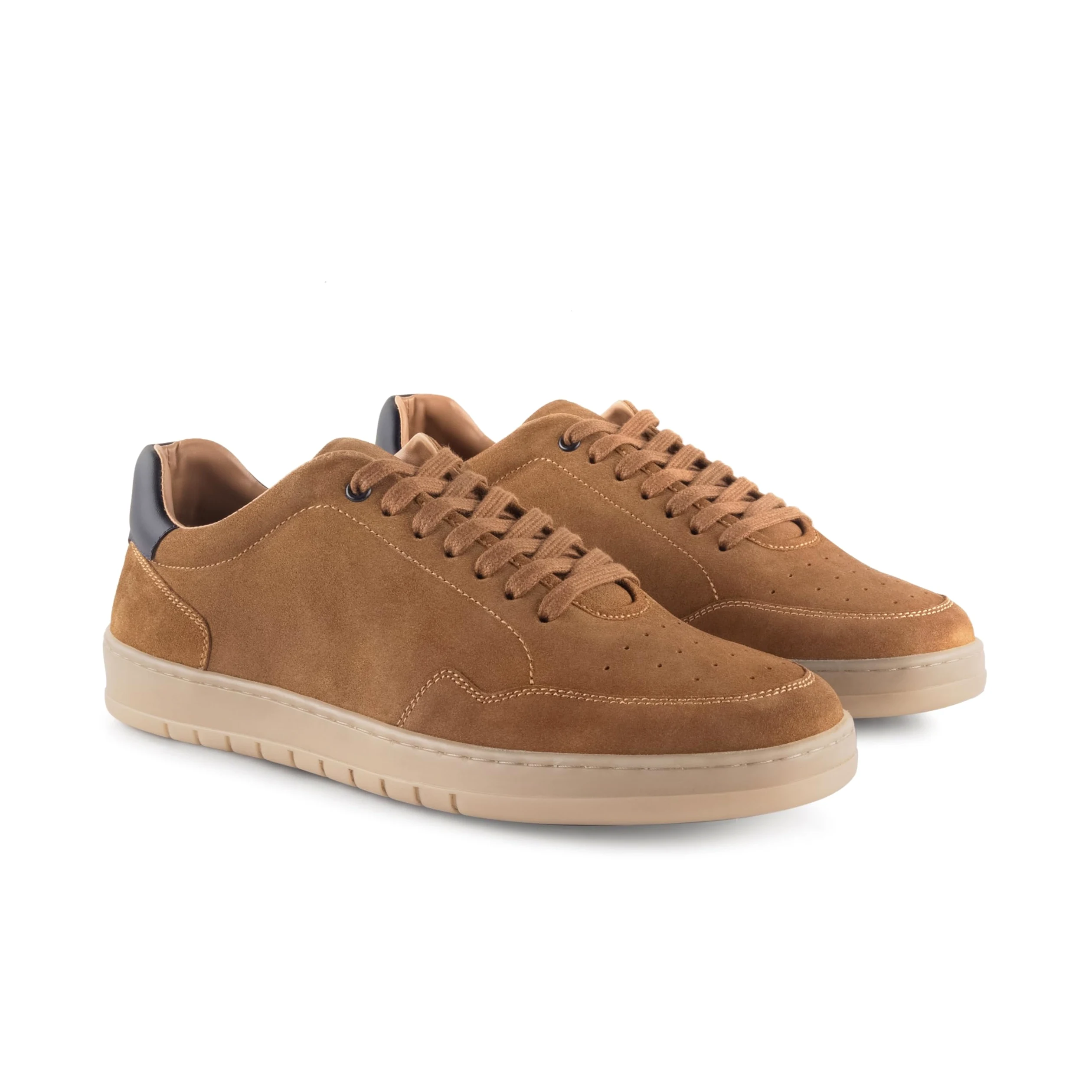 Silver Street London Lucano - Zapatillas deportivas clásicas de piel de ante para hombre, extra acolchadas, cómodas, para hombre