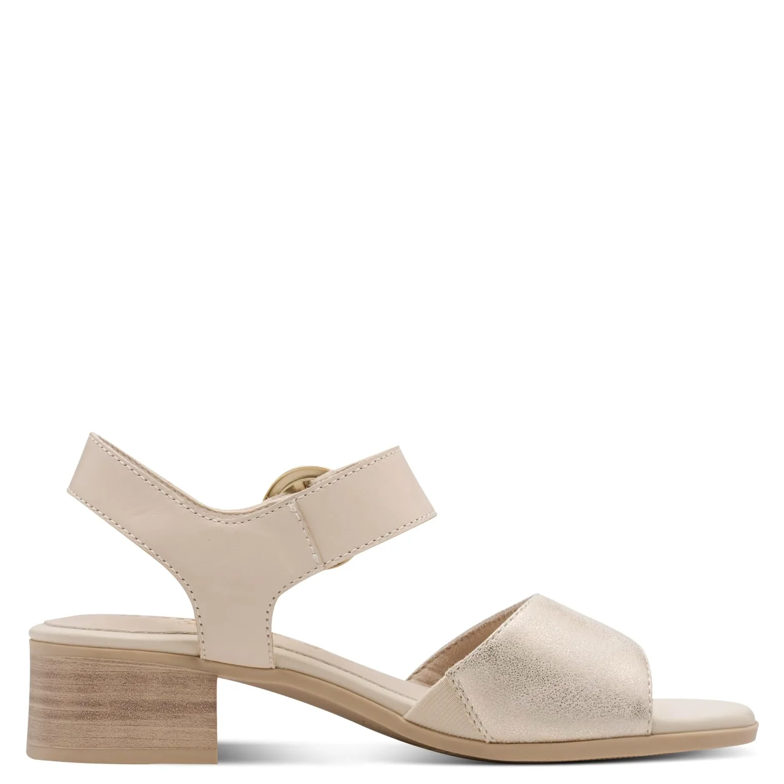 Jana Jana Softline Leather Sandal Heel 8-28705-46 Sandalia con talónMujer